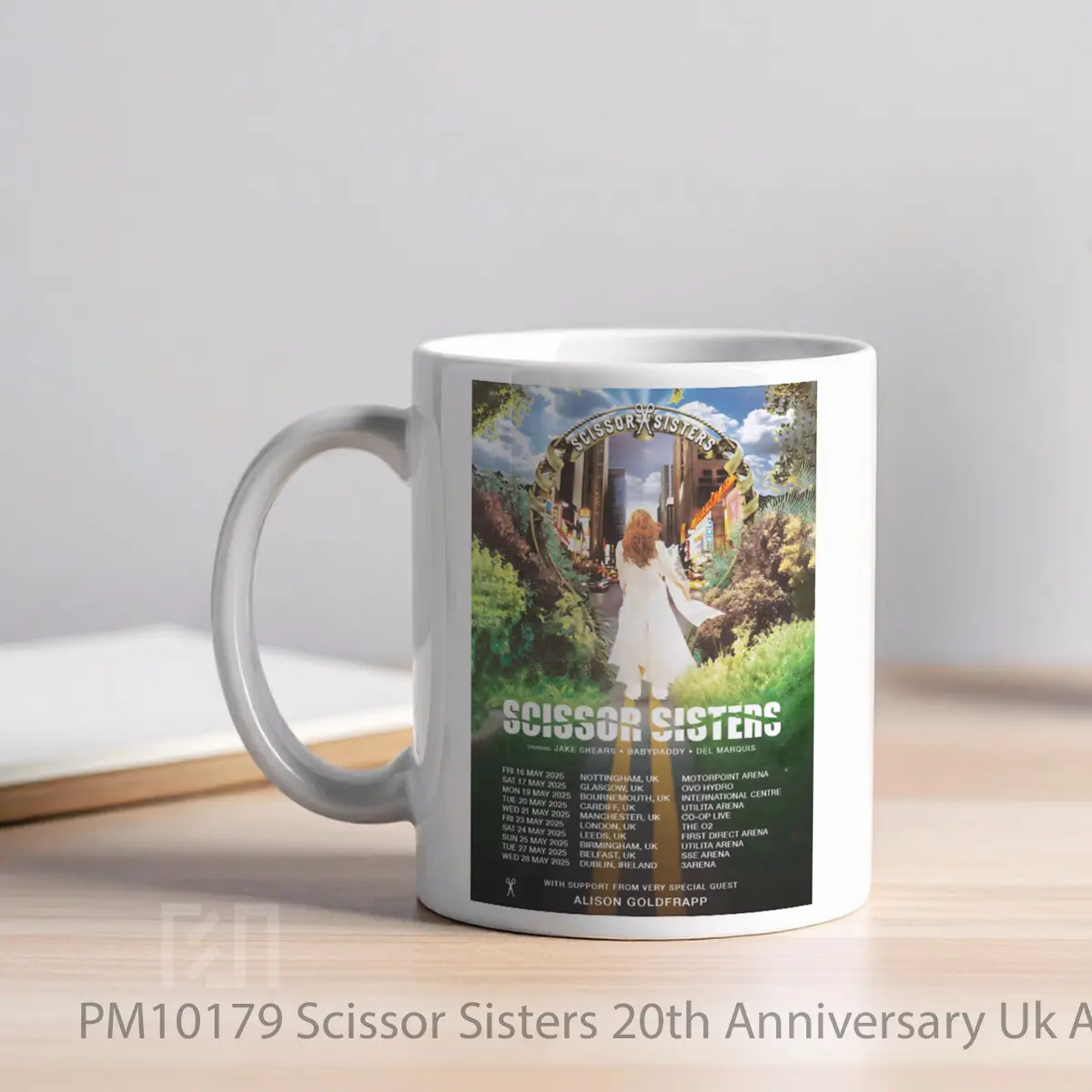 Mug Scissor Sisters 20th Anniversary Uk Arena Tour 2025 MPM10179 - All-side / Desain