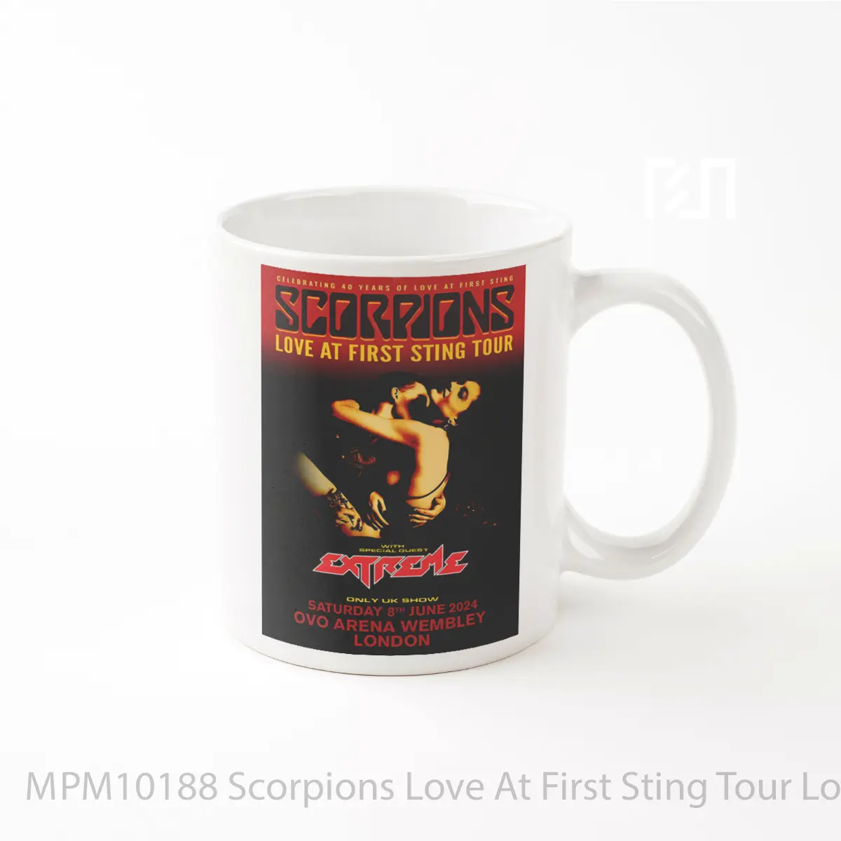 Mug Scorpions Love At First Sting Tour London Ovo Arena MPM10188