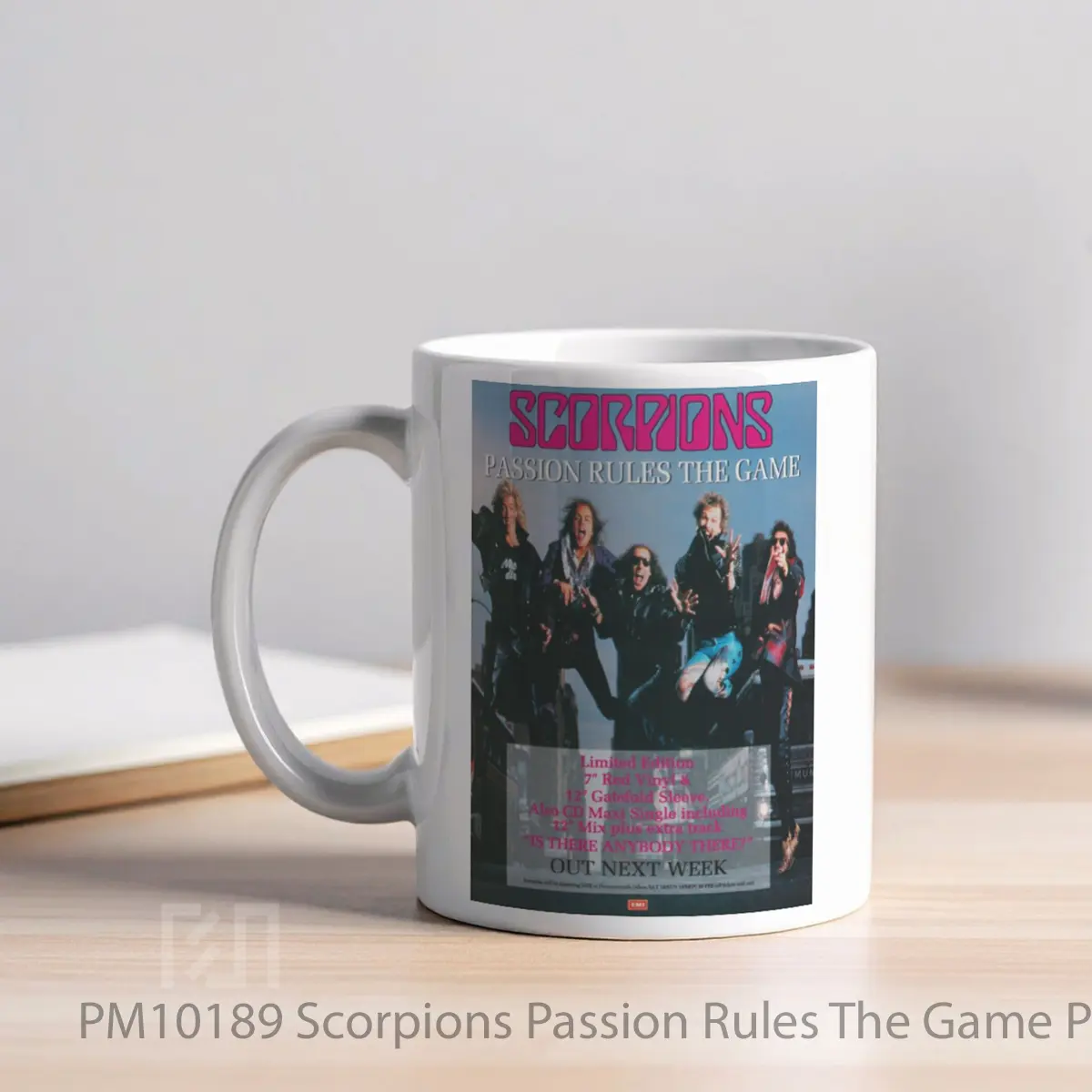 Mug Scorpions Passion Rules The Game MPM10189 - All-side / Desain