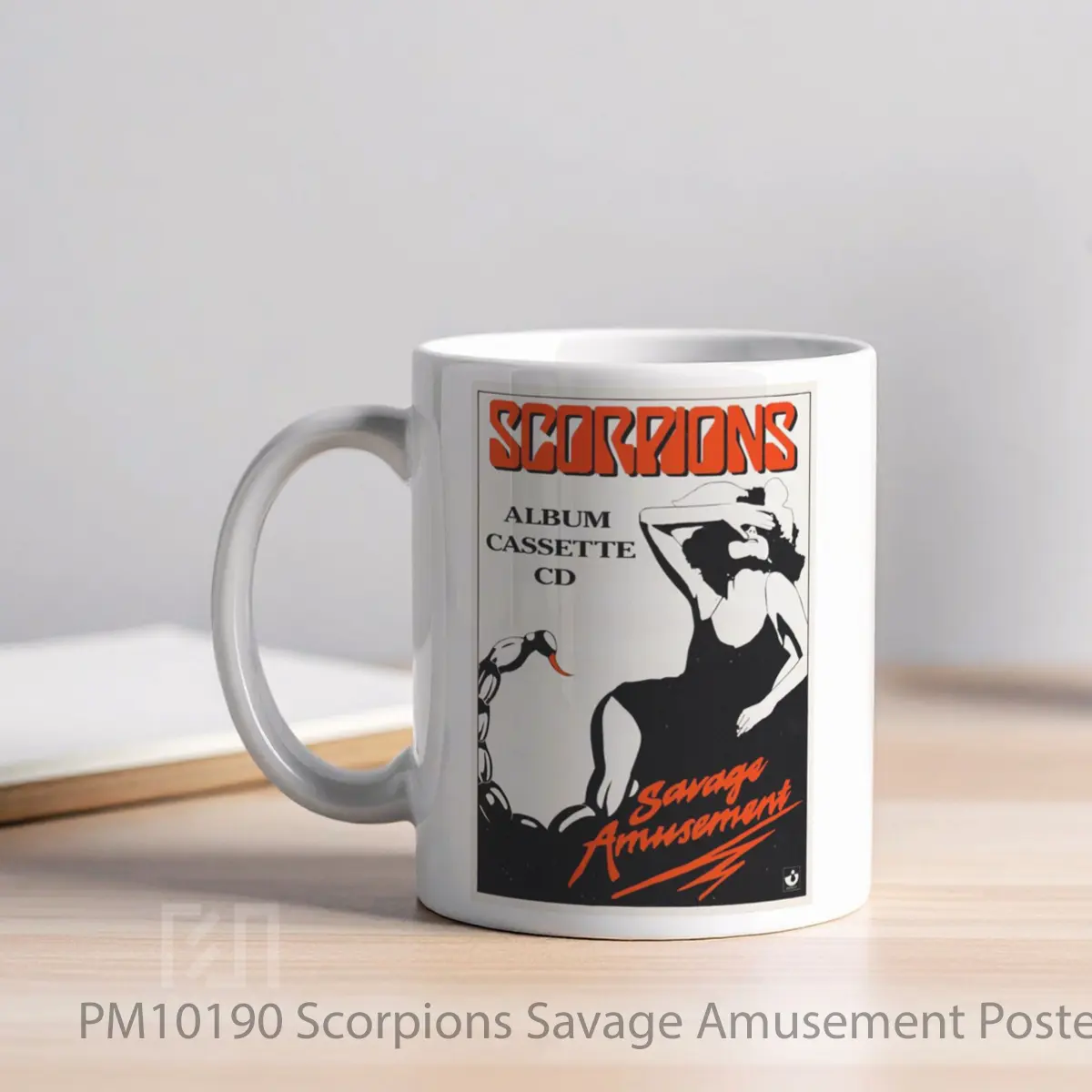 Mug Scorpions Savage Amusement MPM10190 - All-side / Desain