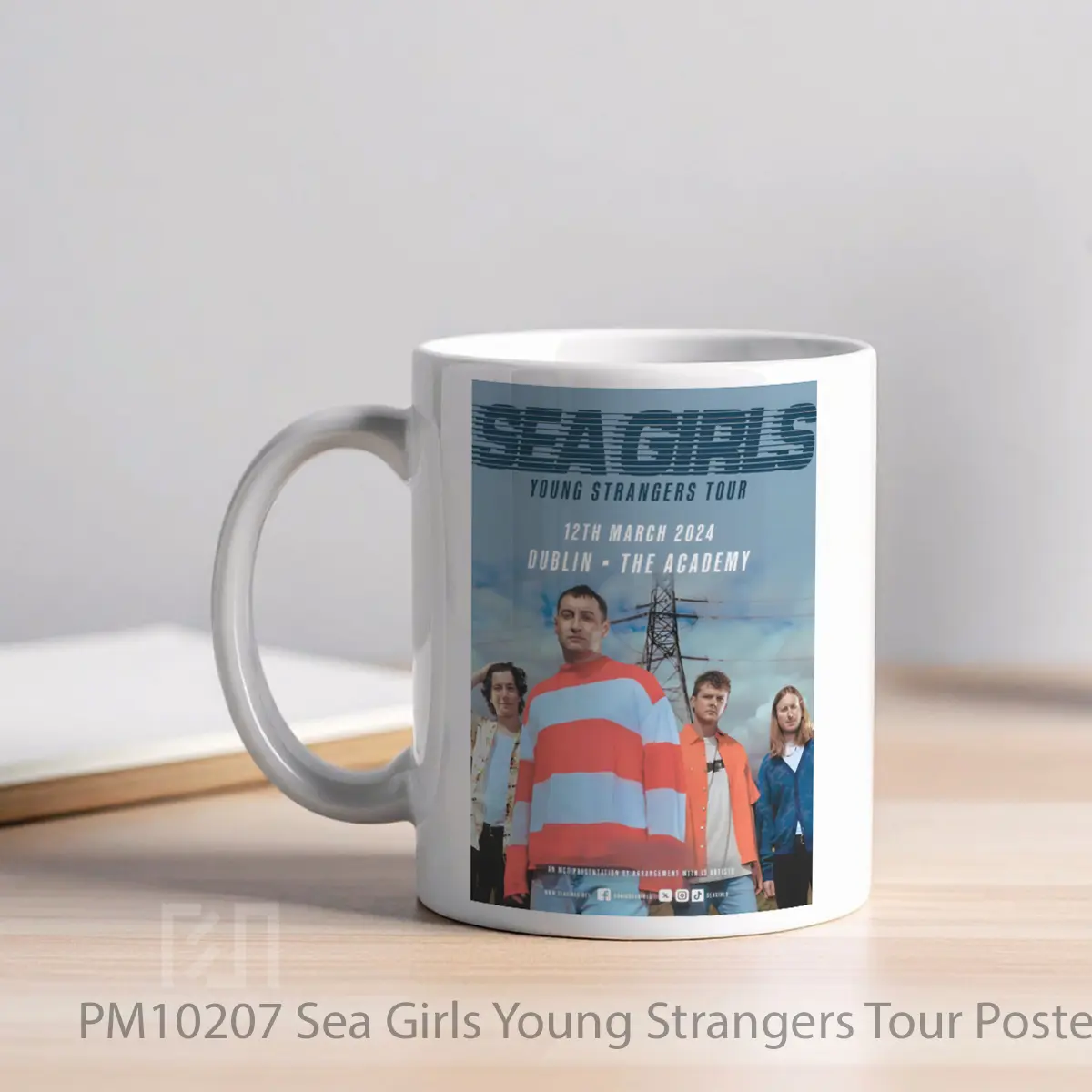 Mug Sea Girls Young Strangers Tour MPM10207 - All-side / Desain