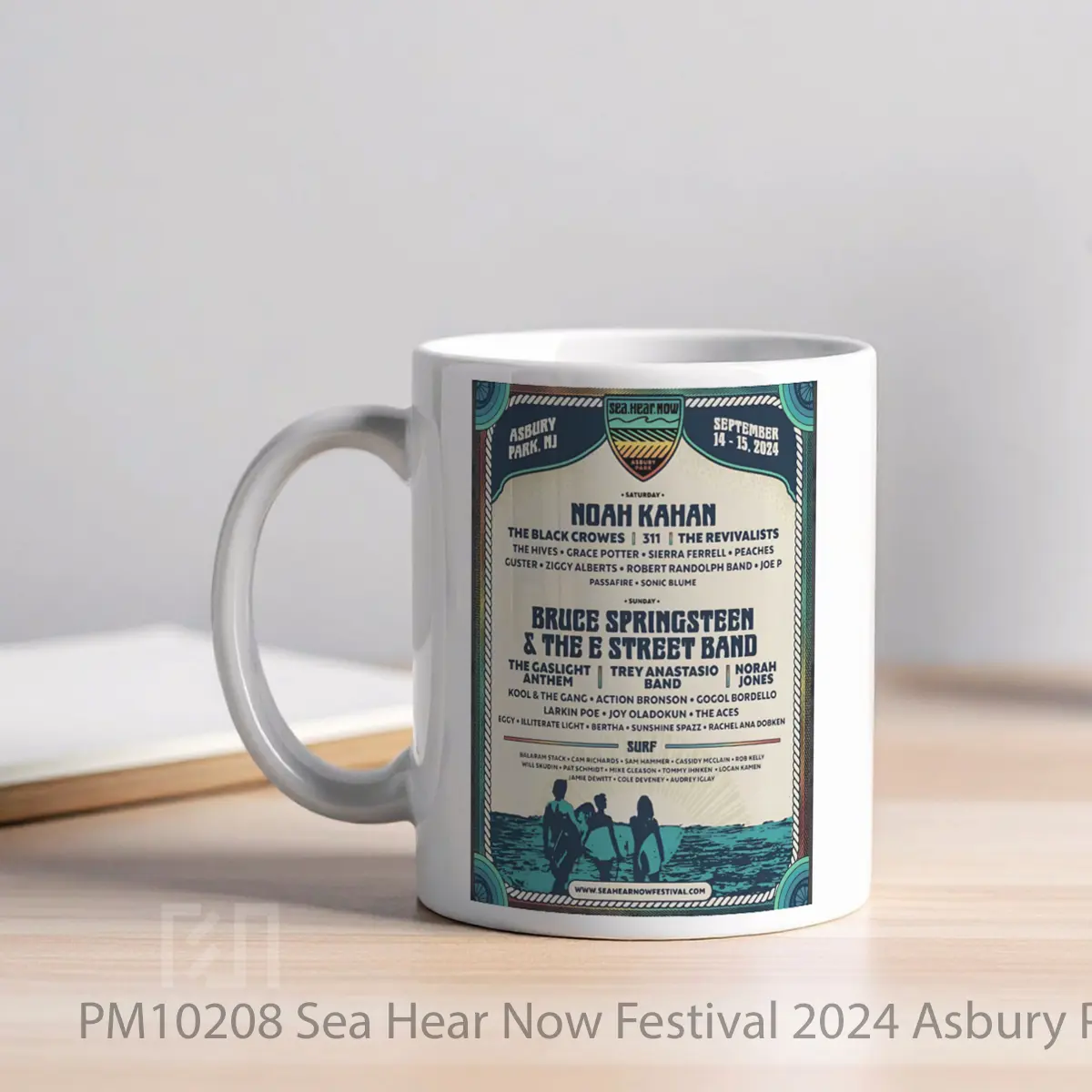 Mug Sea Hear Now Festival 2024 Asbury Park Nj MPM10208 - All-side / Desain
