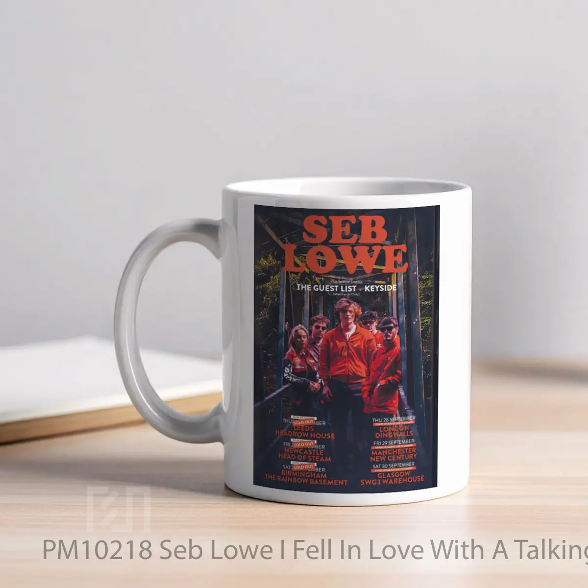 Mug Seb Lowe I Fell In Love With A Talking Head Uk Tour 2023 MPM10218 - All-side / Desain