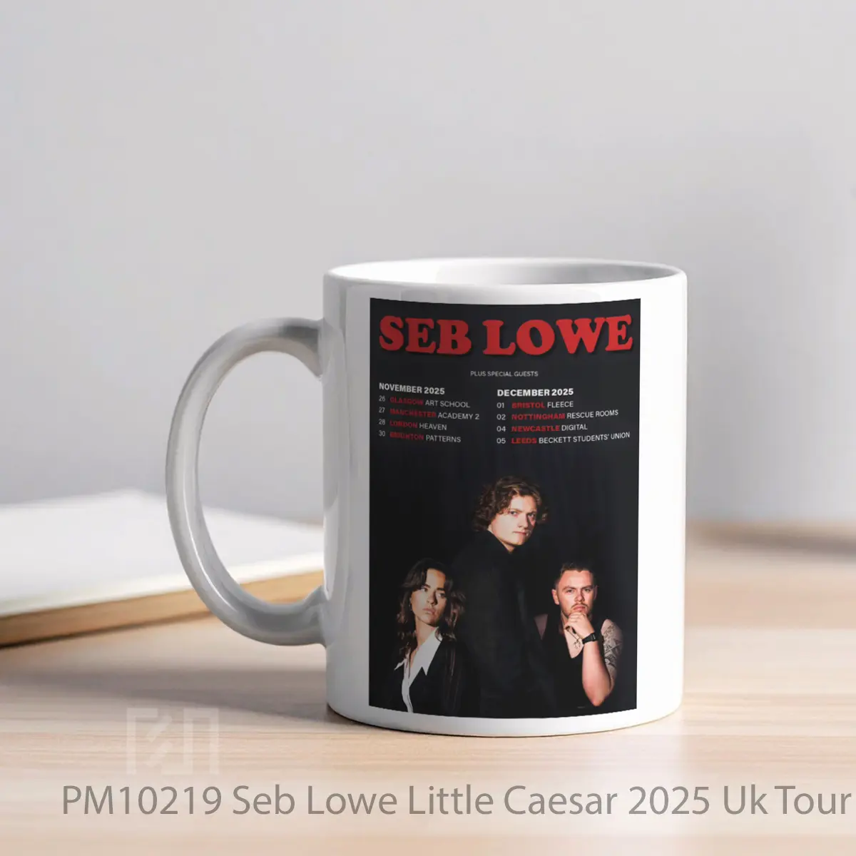Mug Seb Lowe Little Caesar 2025 Uk Tour MPM10219 - All-side / Desain