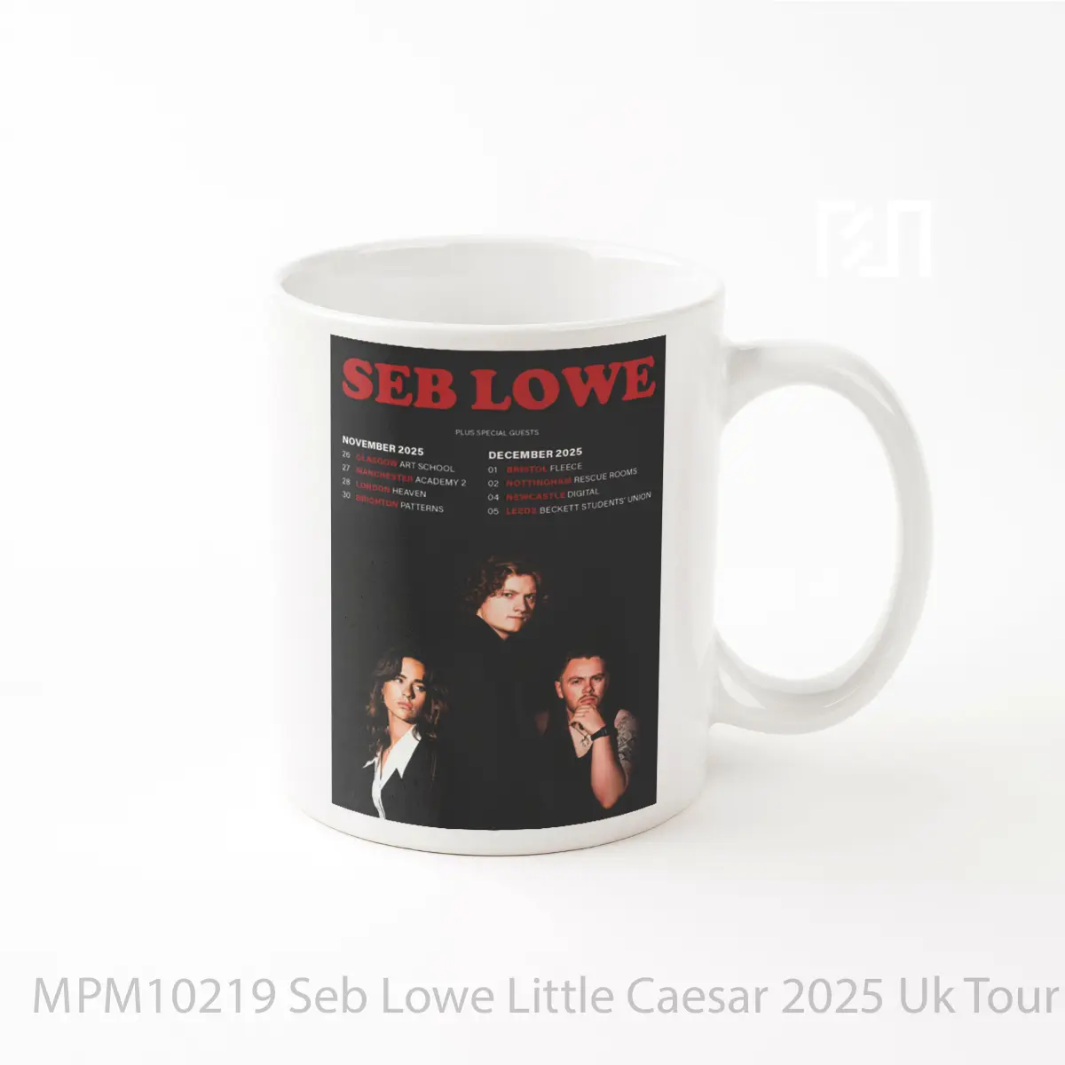 Mug Seb Lowe Little Caesar 2025 Uk Tour MPM10219
