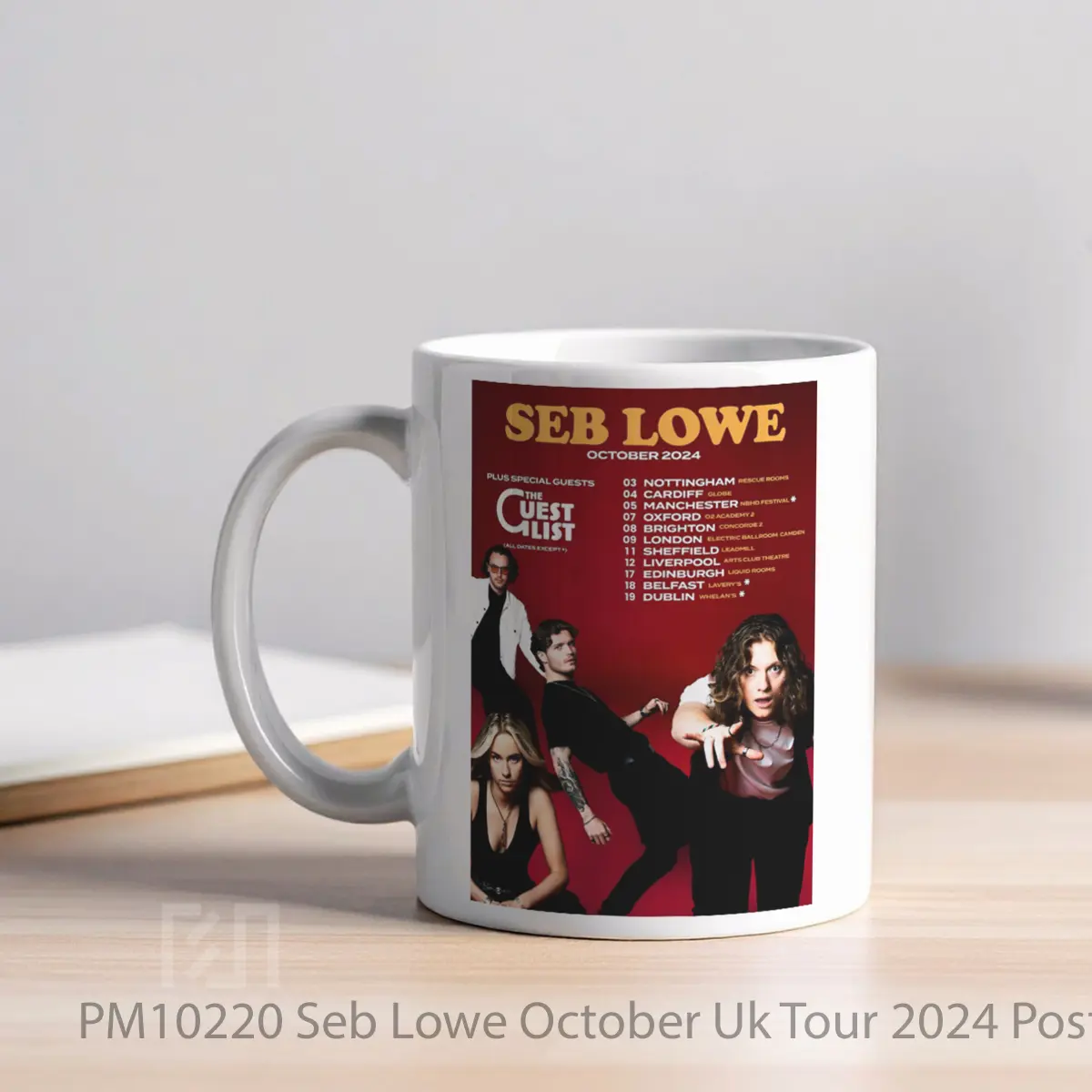 Mug Seb Lowe October Uk Tour 2024 MPM10220 - All-side / Desain