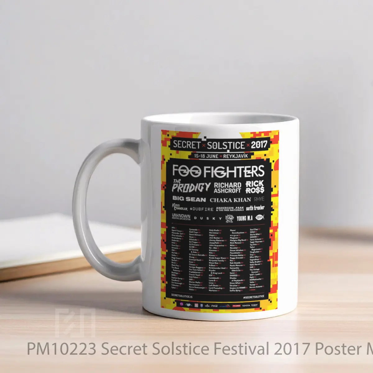Mug Secret Solstice Festival 2017 MPM10223 - All-side / Desain