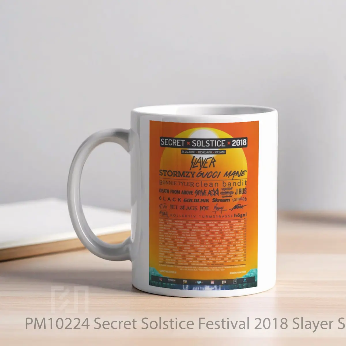 Mug Secret Solstice Festival 2018 Slayer Stormy Gucci MPM10224 - All-side / Desain