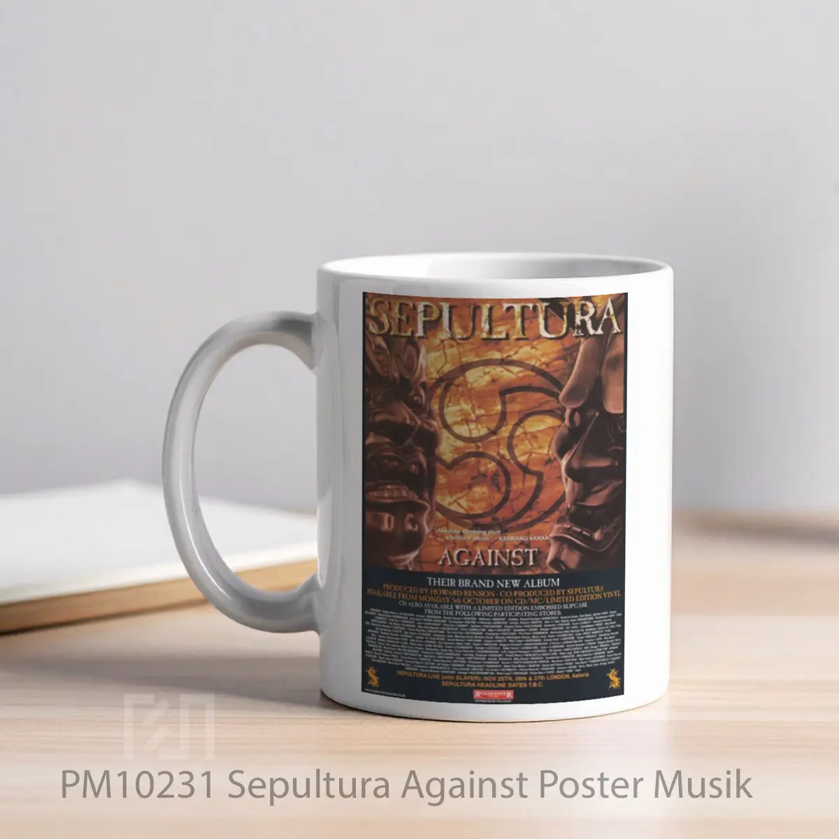 Mug Sepultura Against MPM10231 - All-side / Desain