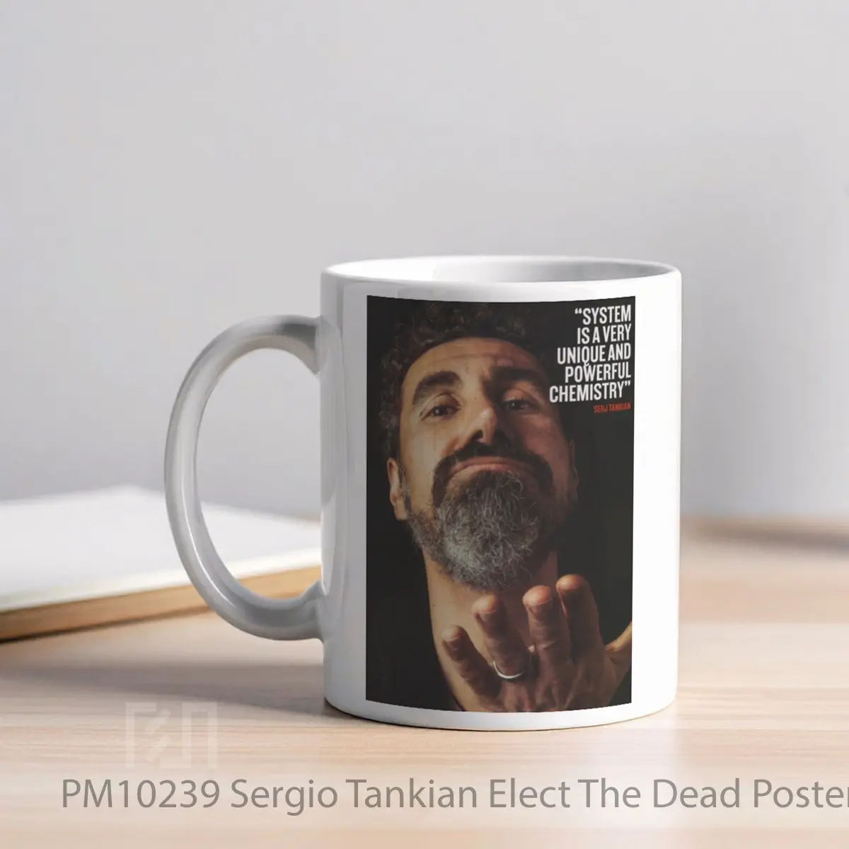 Mug Sergio Tankian Elect The Dead MPM10239 - All-side / Desain