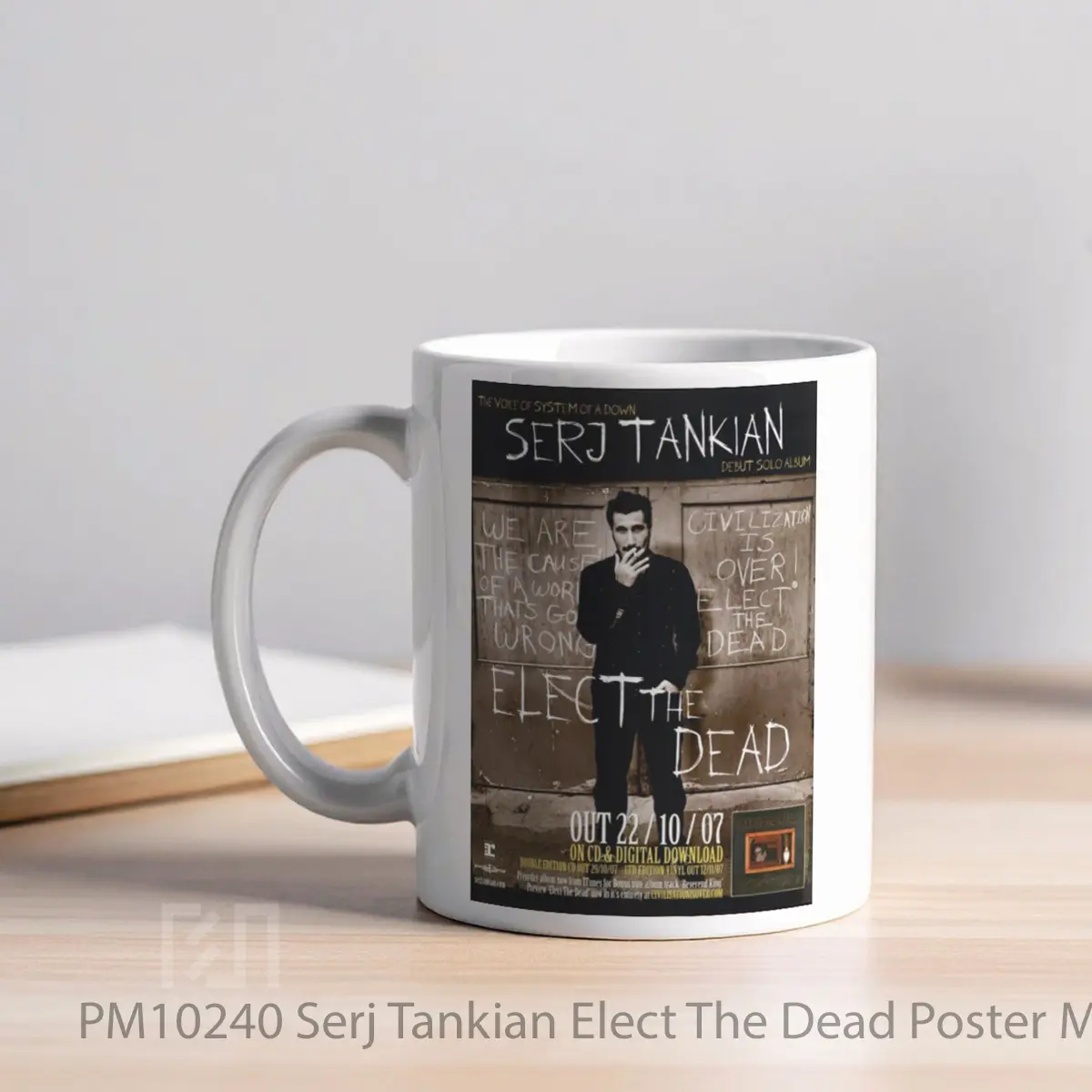 Mug Serj Tankian Elect The Dead MPM10240 - All-side / Desain