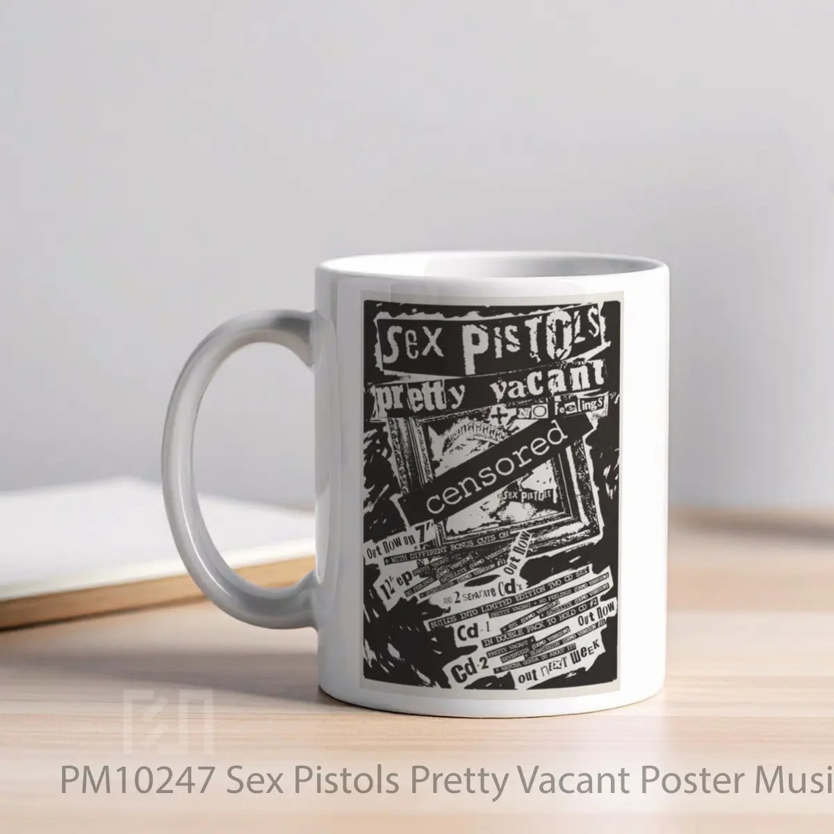 Mug Sex Pistols Pretty Vacant MPM10247 - All-side / Desain