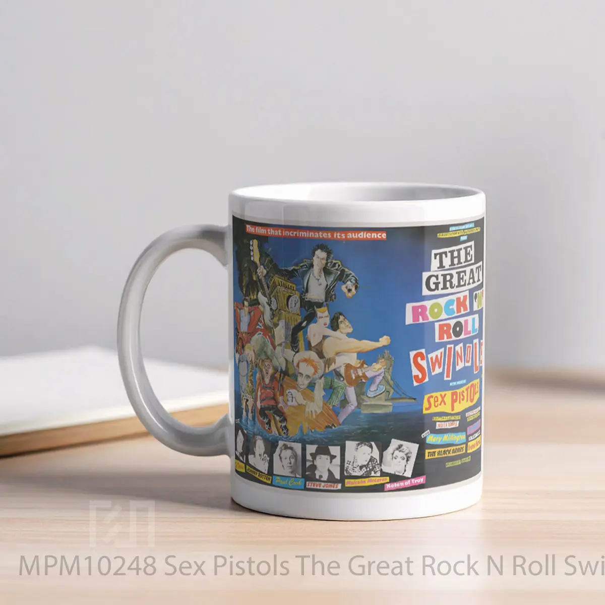 Mug Sex Pistols The Great Rock N Roll Swindle Movie MPM10248 - All-side / Desain