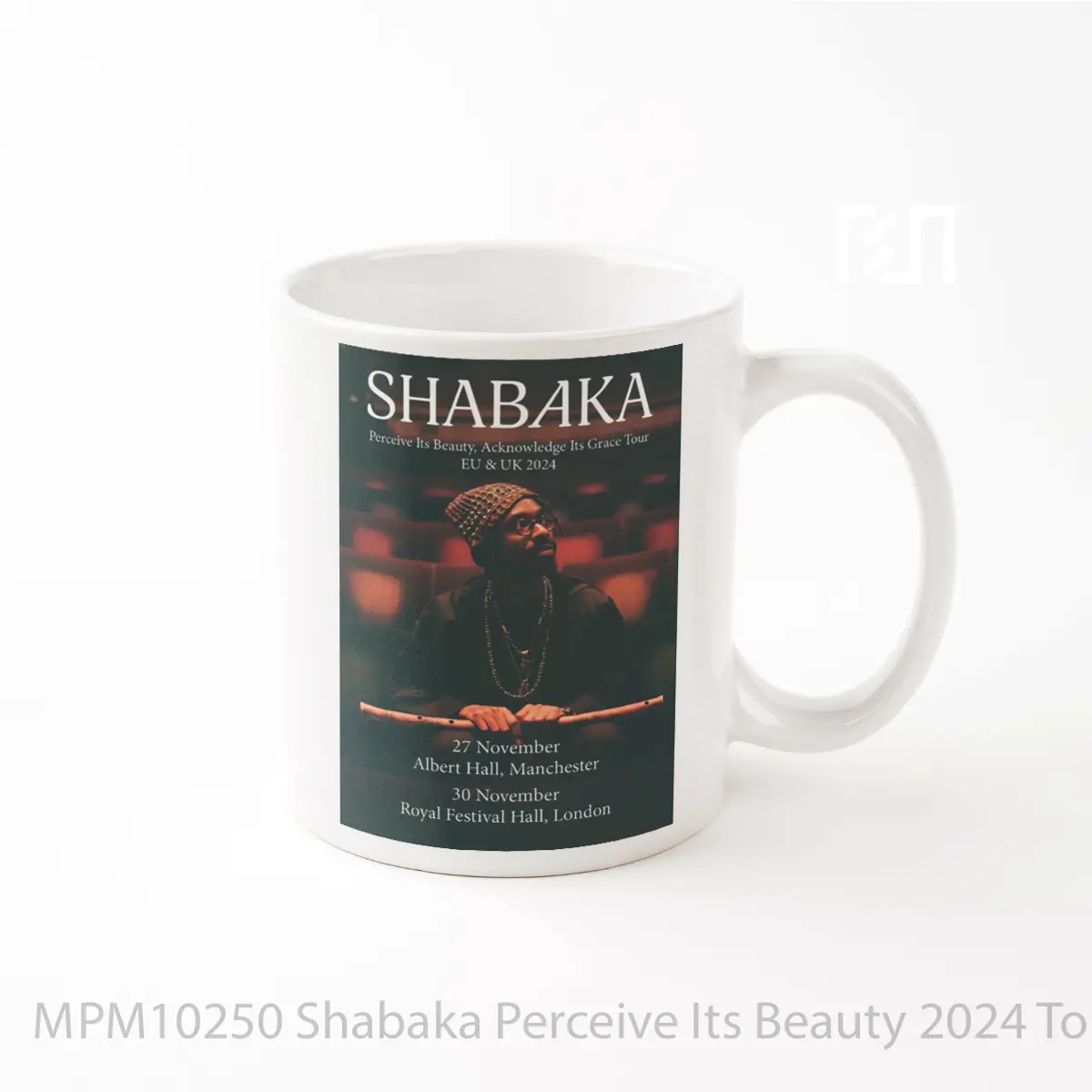 Mug Shabaka Perceive Its Beauty 2024 Tour Manchester London MPM10250