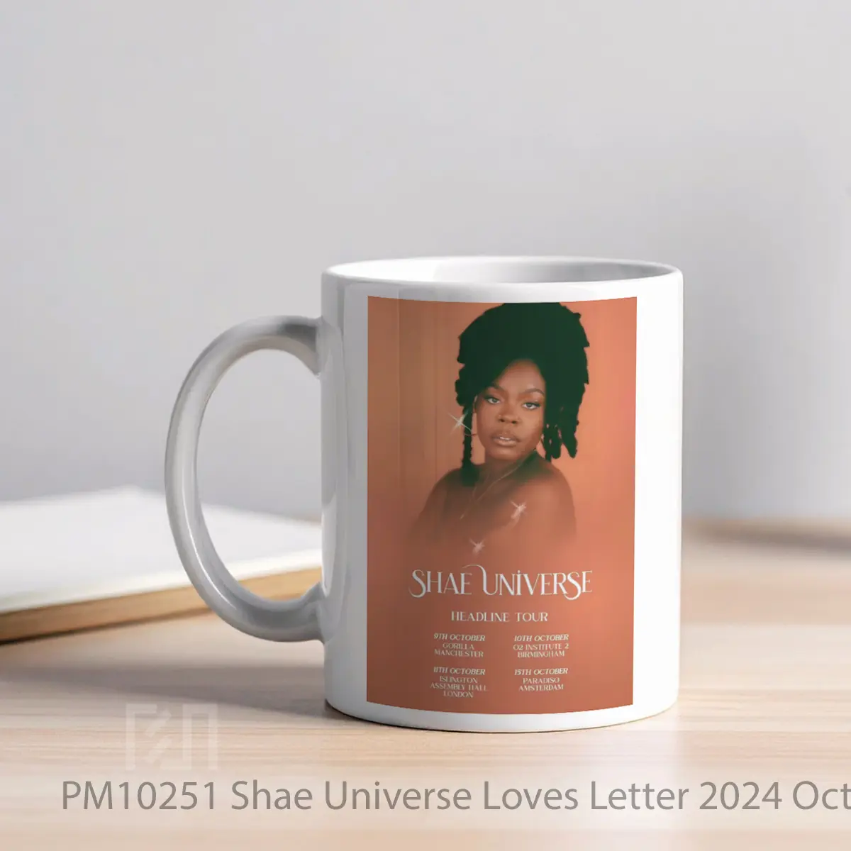 Mug Shae Universe Loves Letter 2024 October Tour Post MPM10251 - All-side / Desain
