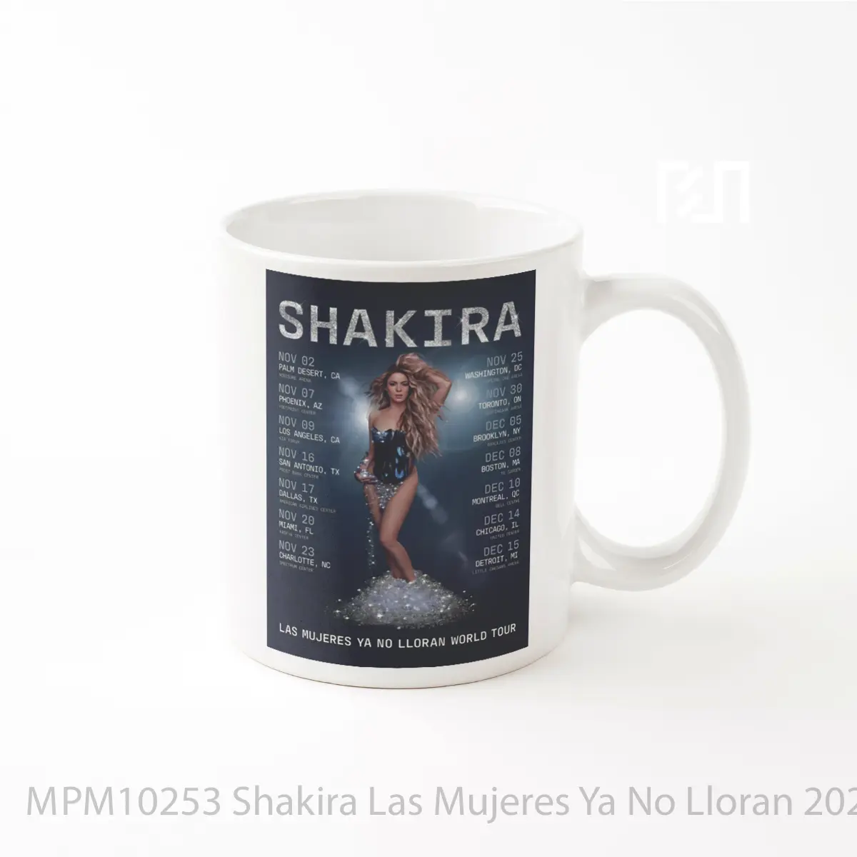 Mug Shakira Las Mujeres Ya No Lloran 2024 North Americ MPM10253