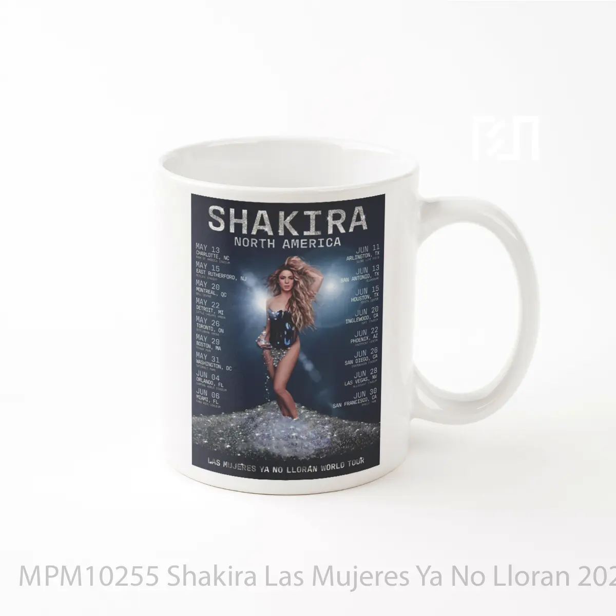 Mug Shakira Las Mujeres Ya No Lloran 2025 North Americ 1 MPM10255