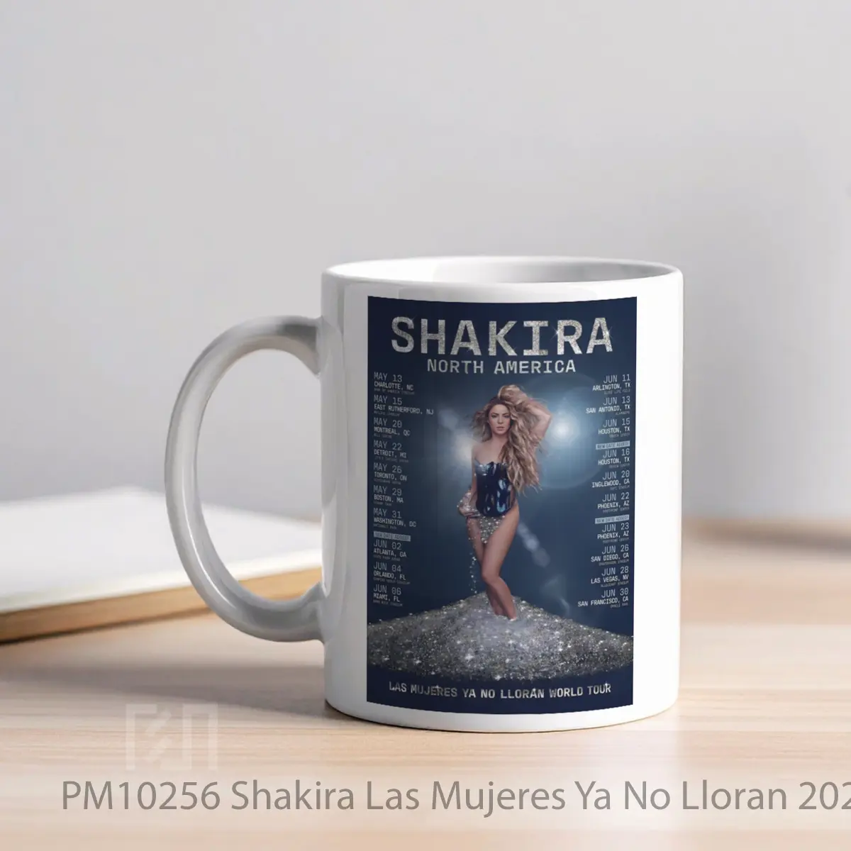 Mug Shakira Las Mujeres Ya No Lloran 2025 North Americ MPM10256 - All-side / Desain