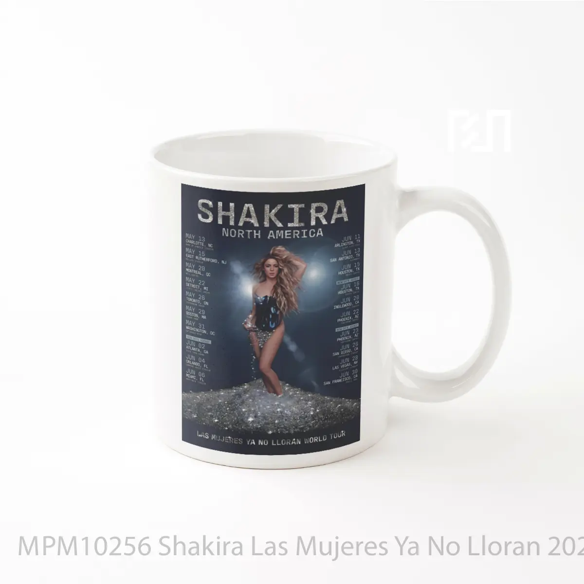 Mug Shakira Las Mujeres Ya No Lloran 2025 North Americ MPM10256