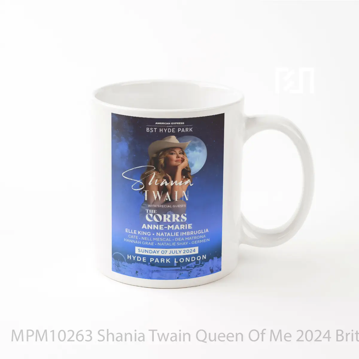 Mug Shania Twain Queen Of Me 2024 British Summer Time MPM10263