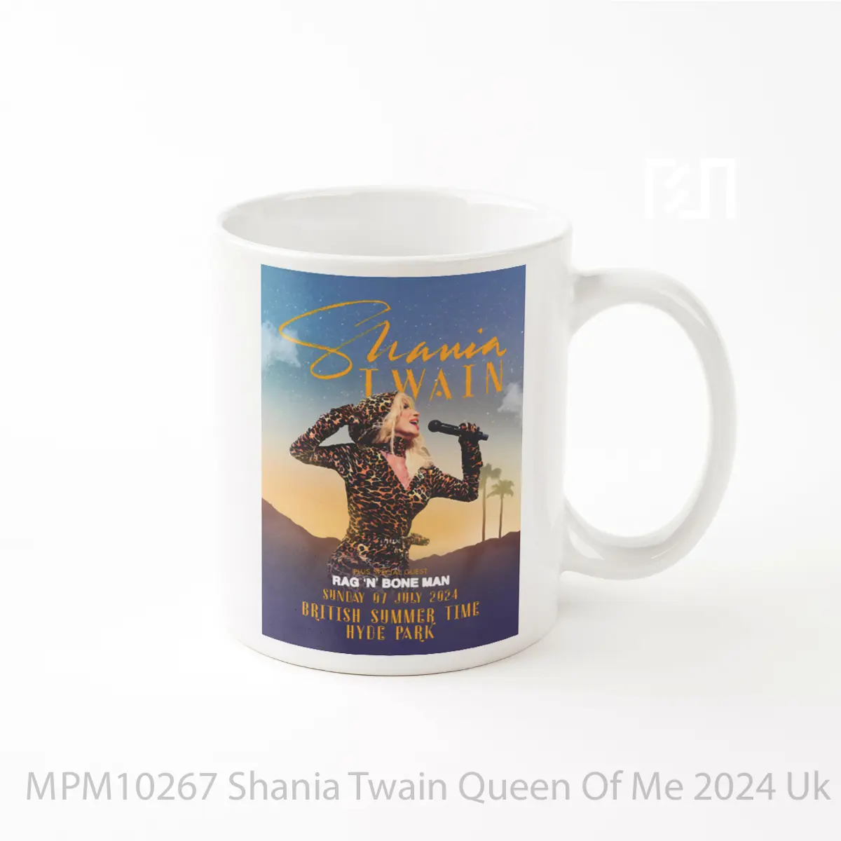 Mug Shania Twain Queen Of Me 2024 Uk Ireland Tour MPM10267