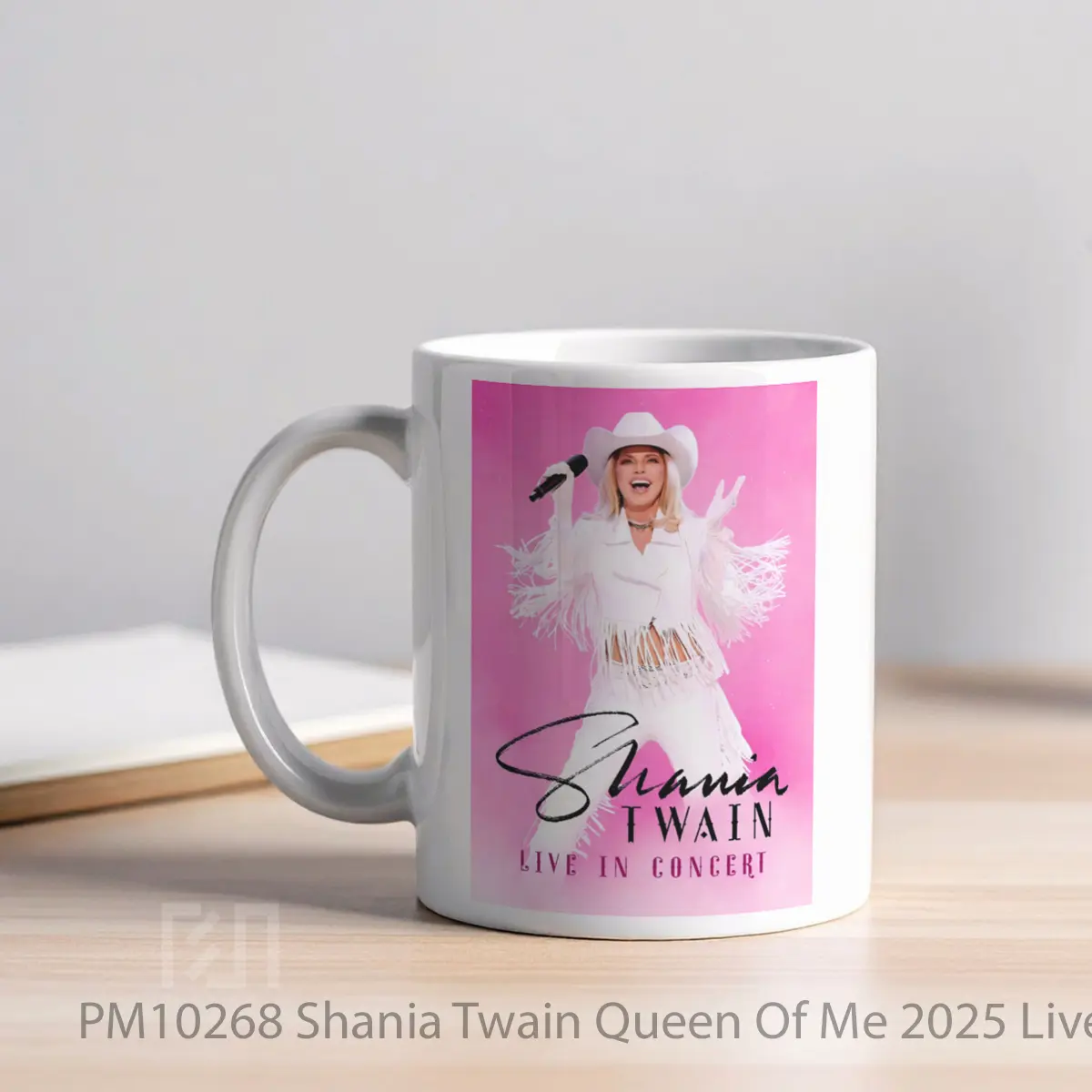 Mug Shania Twain Queen Of Me 2025 Live In Concert Post MPM10268 - All-side / Desain