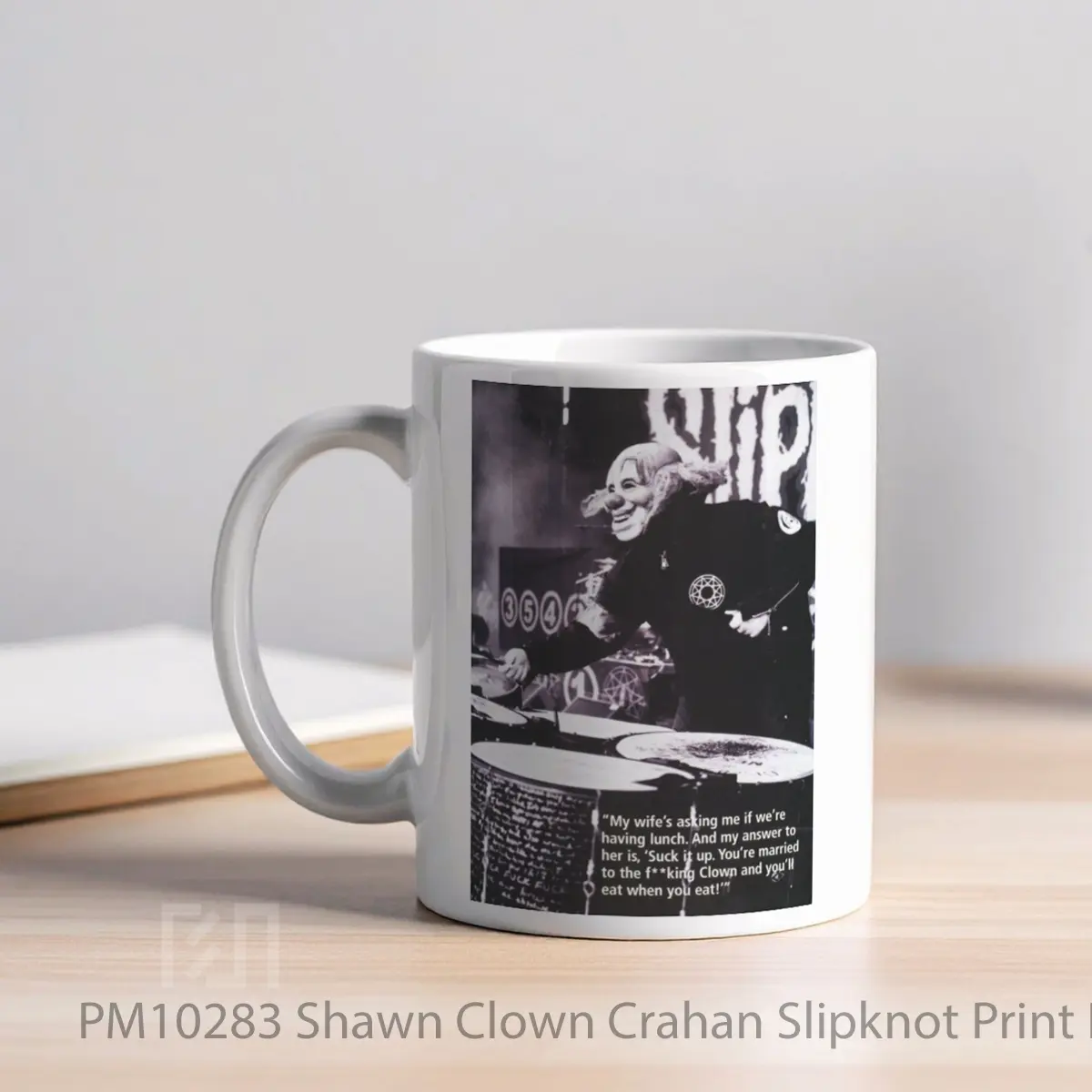 Mug Shawn Clown Crahan Slipknot Print MPM10283 - All-side / Desain
