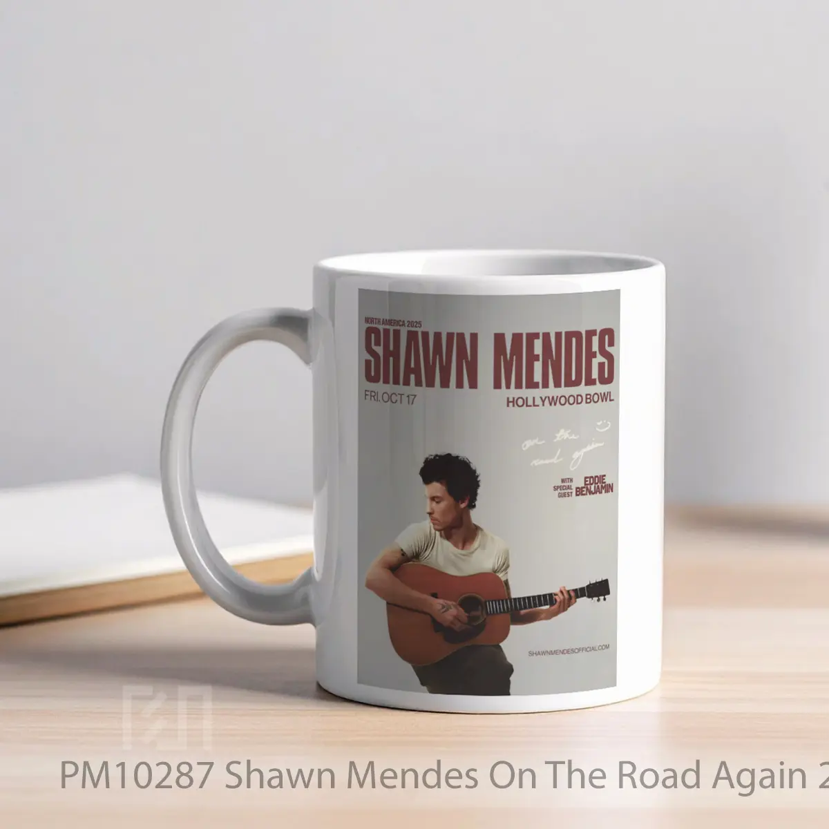 Mug Shawn Mendes On The Road Again 2025 Tour MPM10287 - All-side / Desain