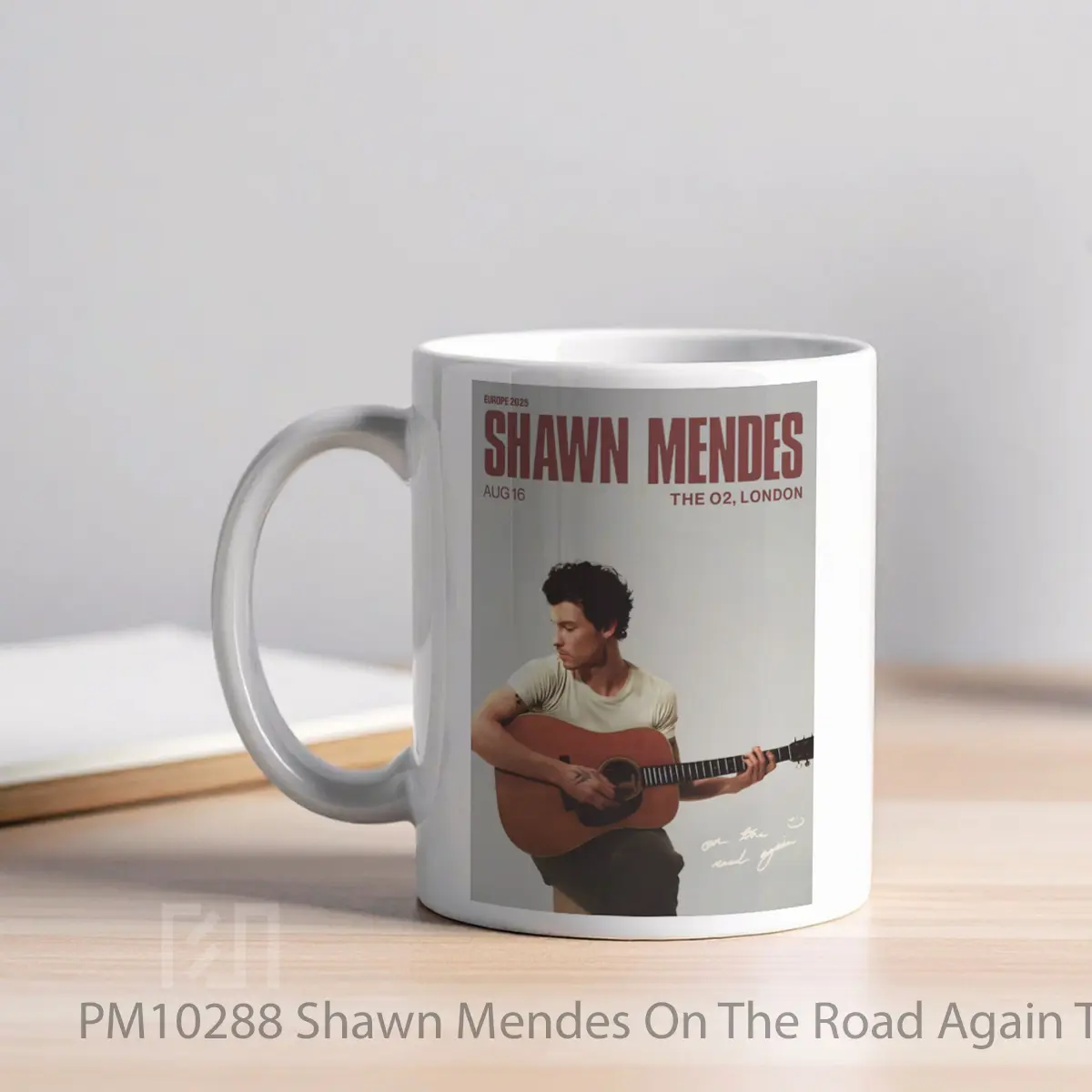 Mug Shawn Mendes On The Road Again Tour 2025 London MPM10288 - All-side / Desain