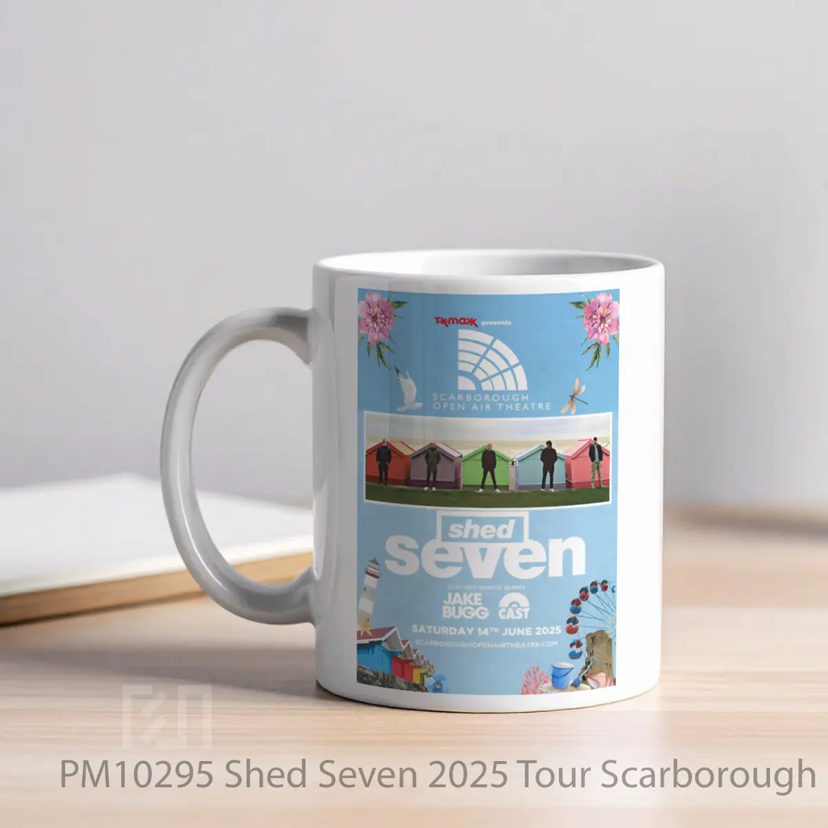 Mug Shed Seven 2025 Tour Scarborough MPM10295 - All-side / Desain