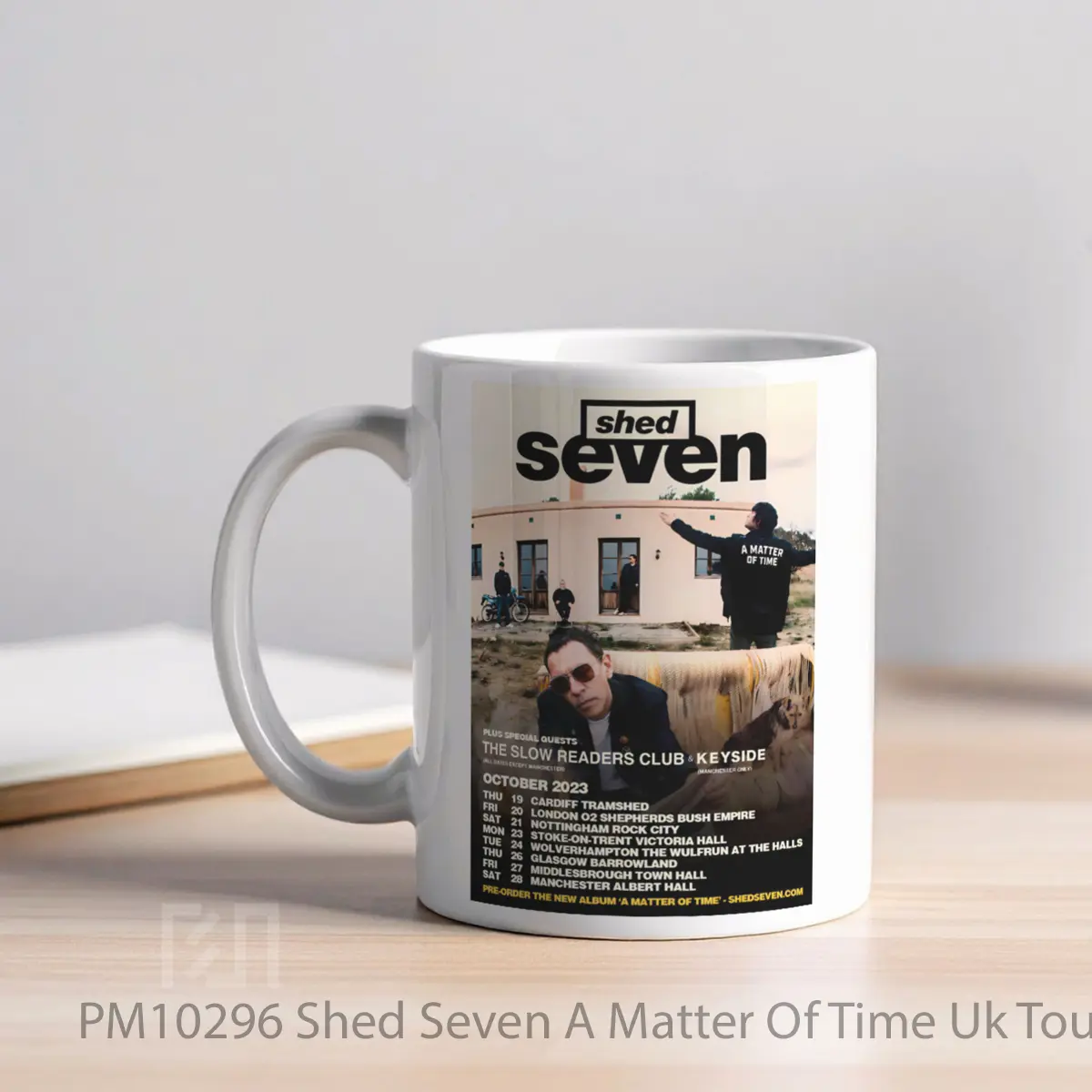 Mug Shed Seven A Matter Of Time Uk Tour 2023 MPM10296 - All-side / Desain