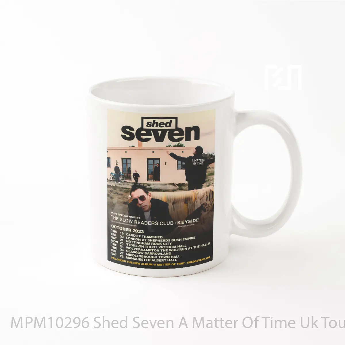 Mug Shed Seven A Matter Of Time Uk Tour 2023 MPM10296