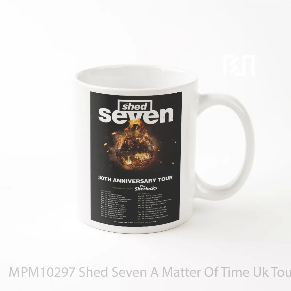 Mug Shed Seven A Matter Of Time Uk Tour 2024 MPM10297