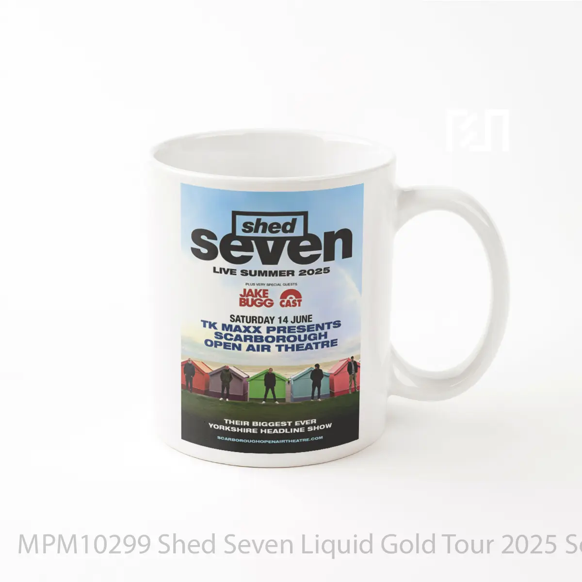 Mug Shed Seven Liquid Gold Tour 2025 Scarborough Open Air Theatre MPM10299