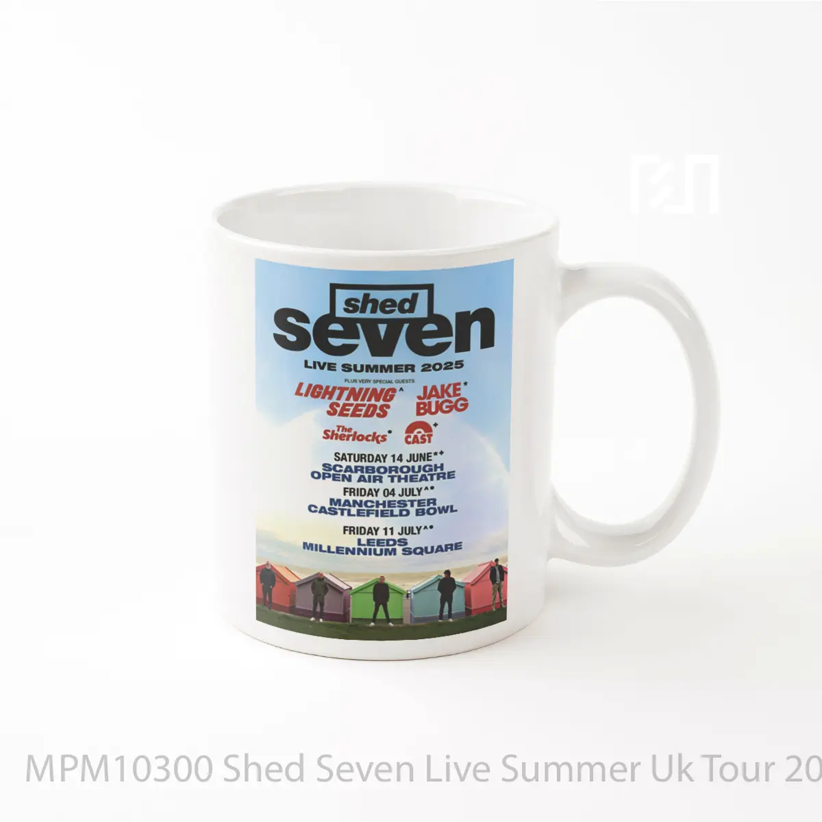 Mug Shed Seven Live Summer Uk Tour 2025 Scarborough MPM10300