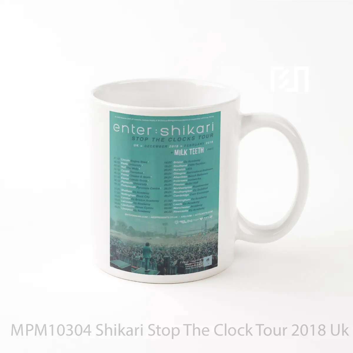 Mug Shikari Stop The Clock Tour 2018 Uk MPM10304