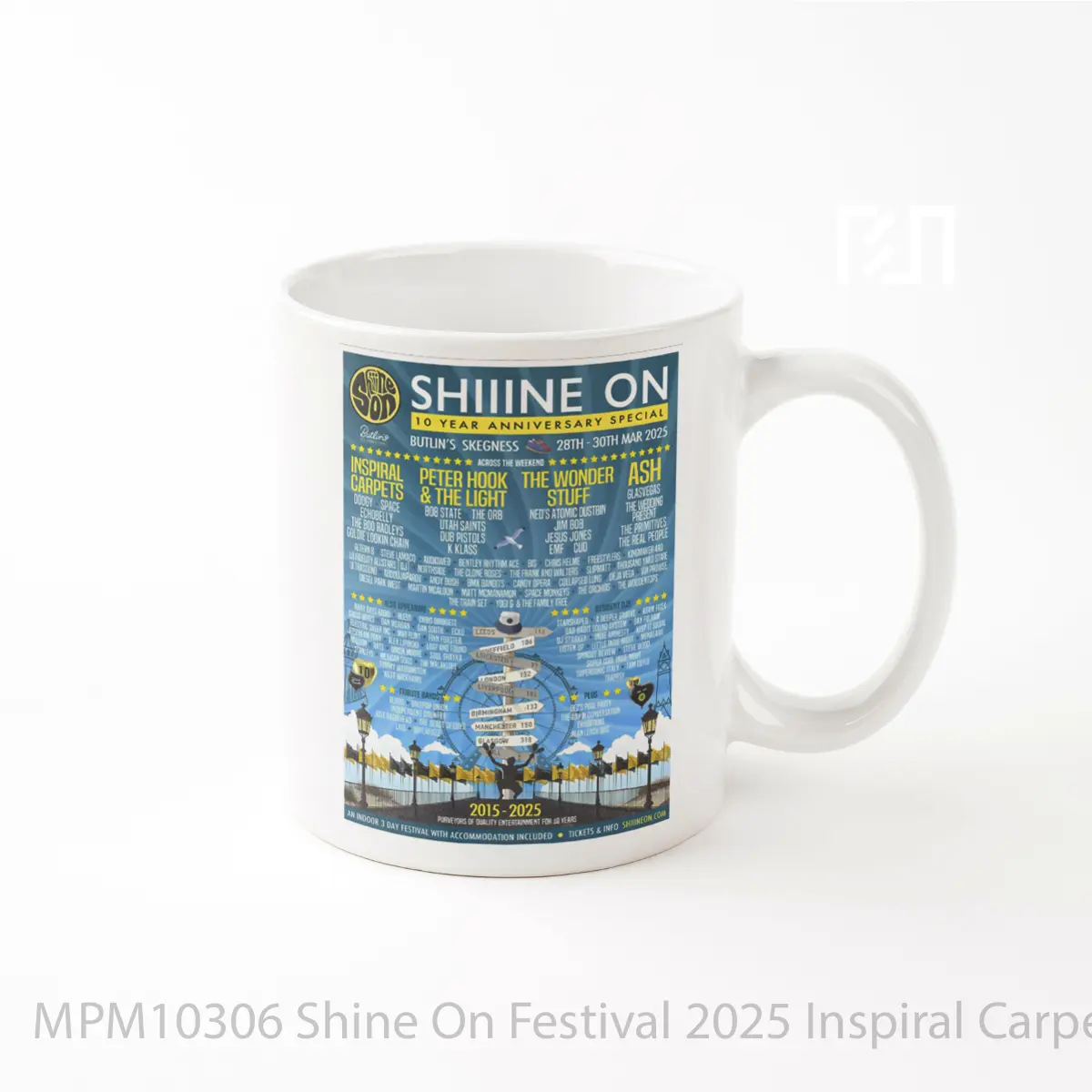 Mug Shine On Festival 2025 Inspiral Carpets MPM10306