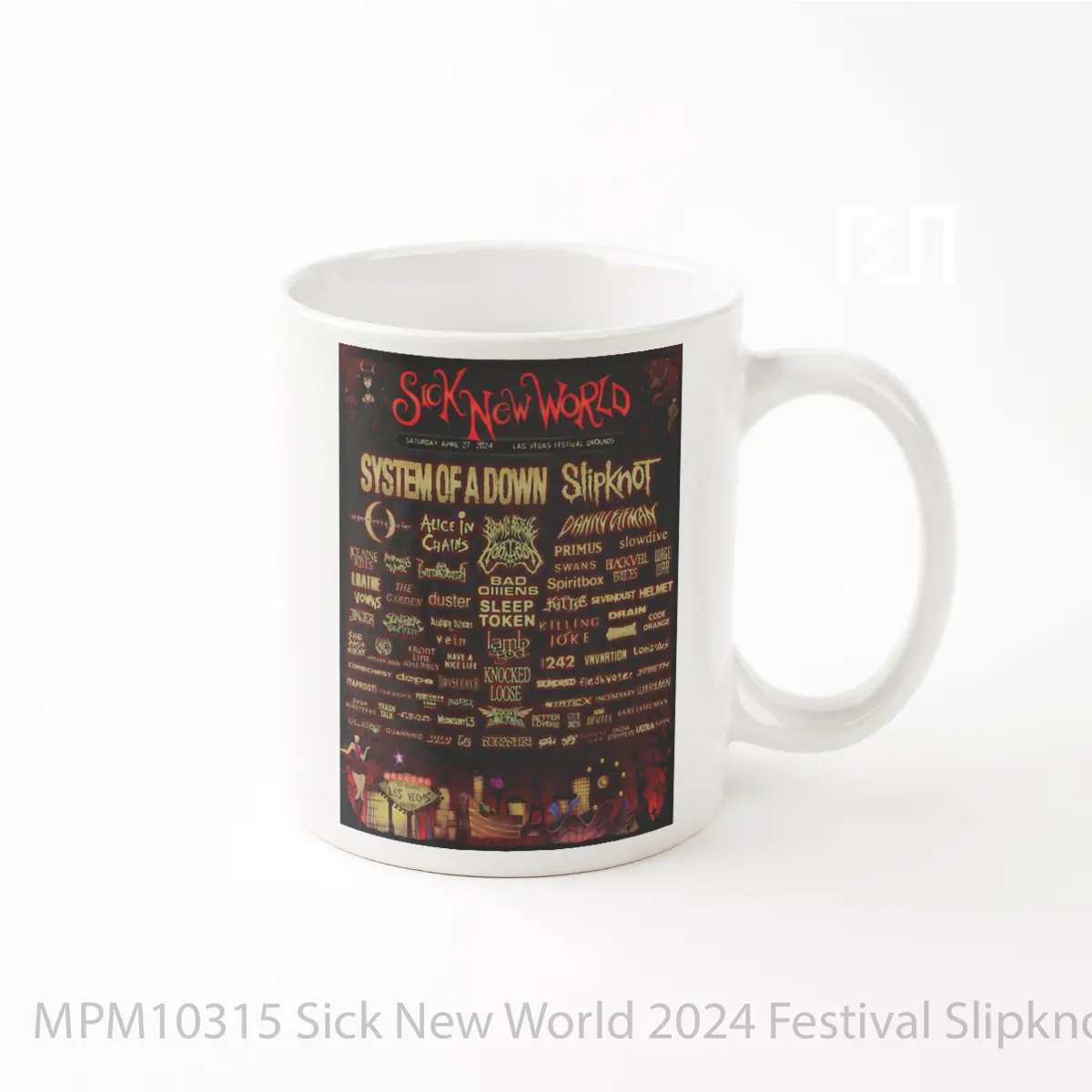 Mug Sick New World 2024 Festival Slipknot MPM10315