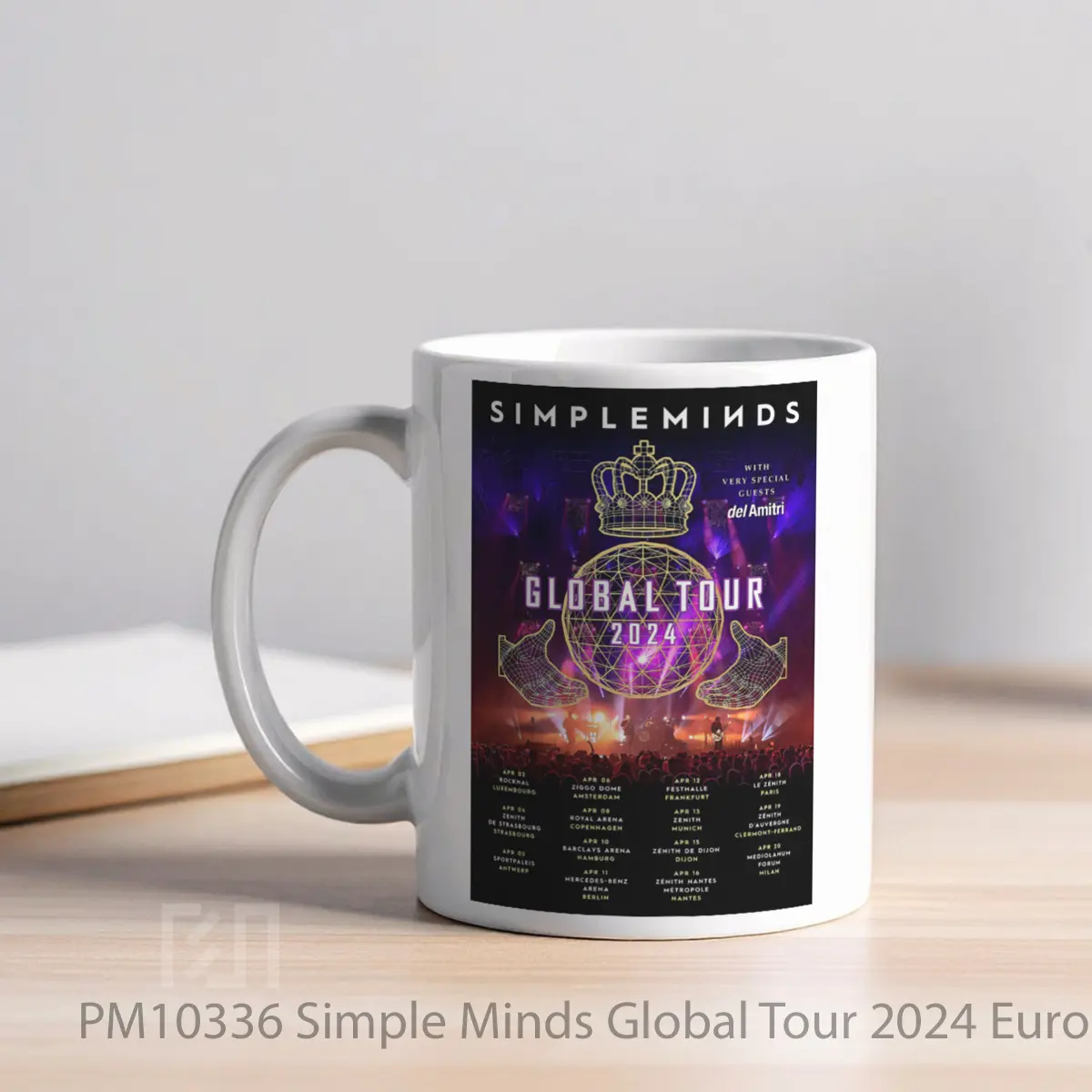 Mug Simple Minds Global Tour 2024 Europe MPM10336 - All-side / Desain