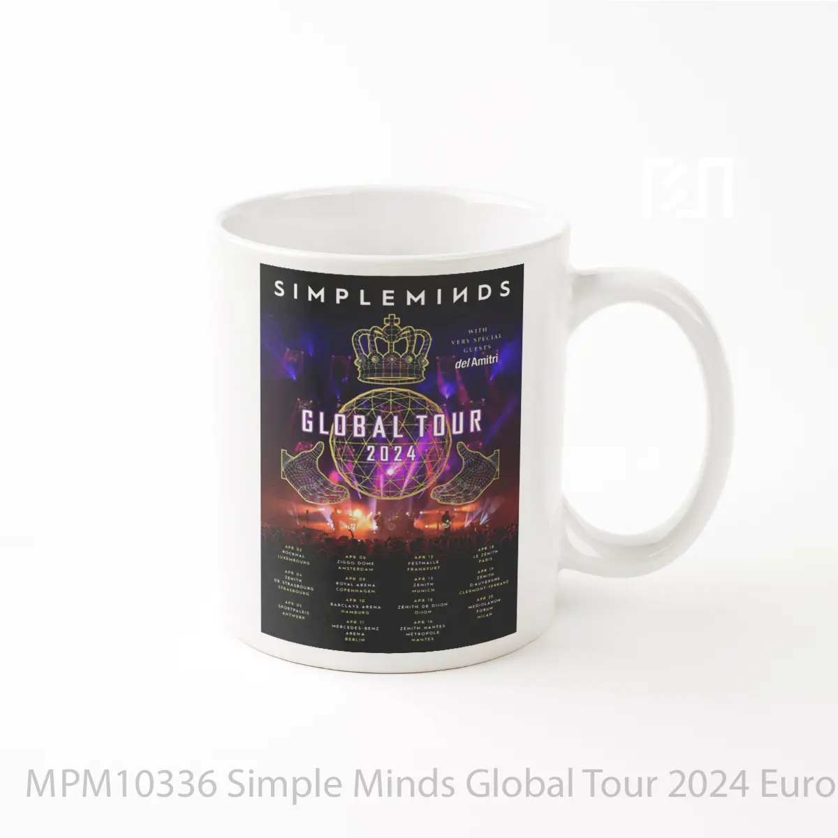 Mug Simple Minds Global Tour 2024 Europe MPM10336