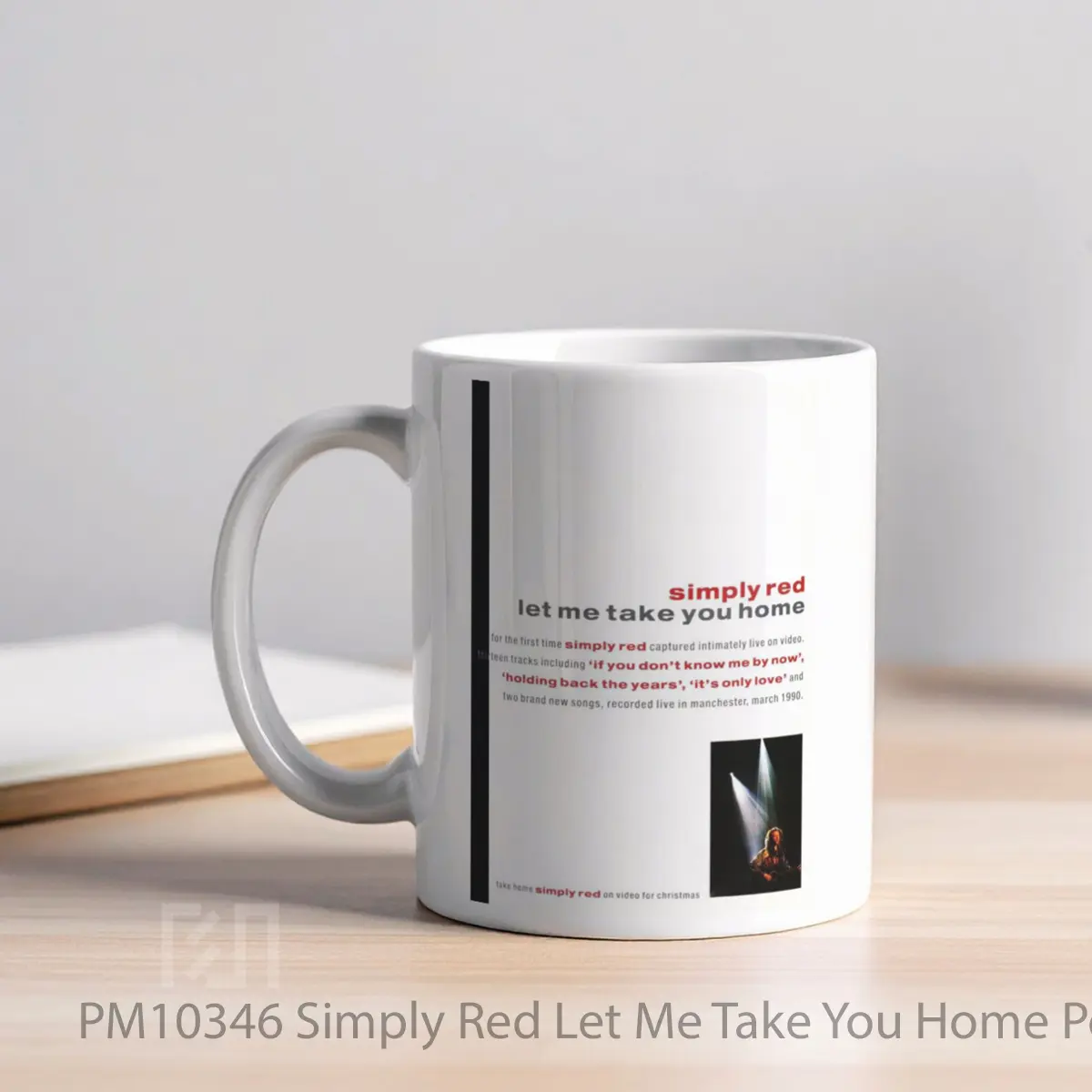 Mug Simply Red Let Me Take You Home MPM10346 - All-side / Desain