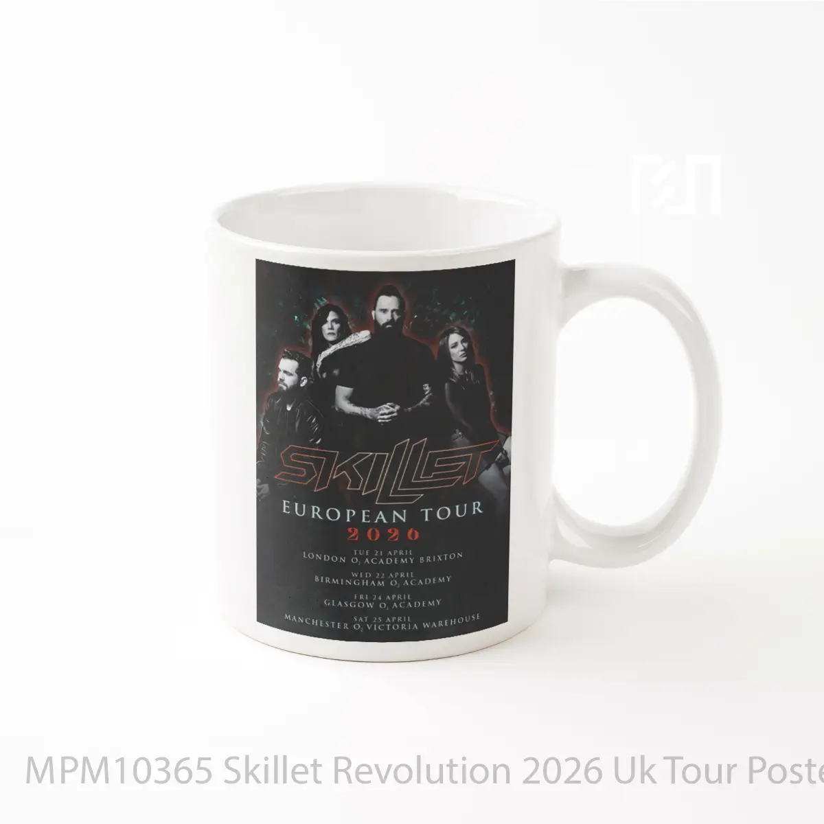 Mug Skillet Revolution 2026 Uk Tour MPM10365