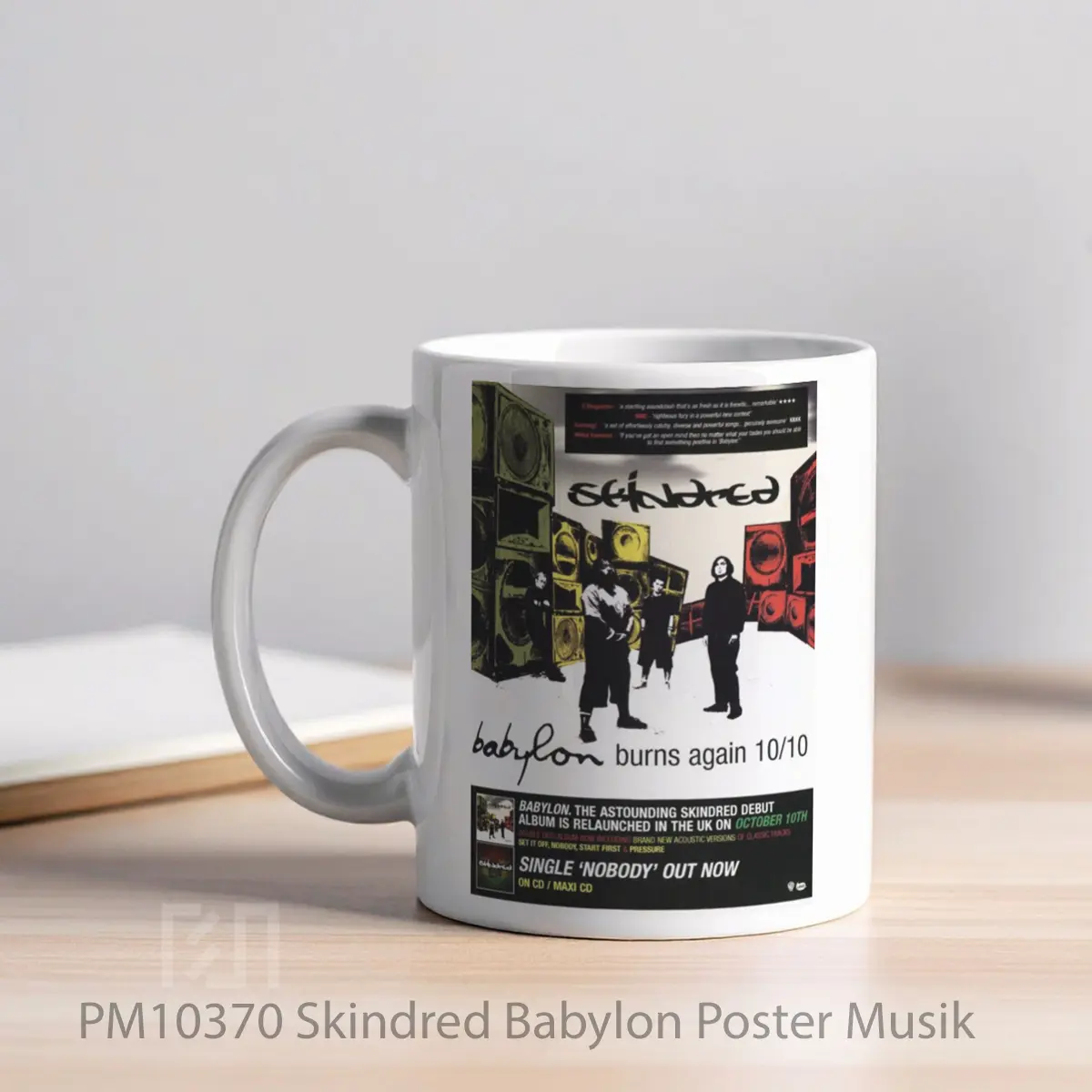 Mug Skindred Babylon MPM10370 - All-side / Desain