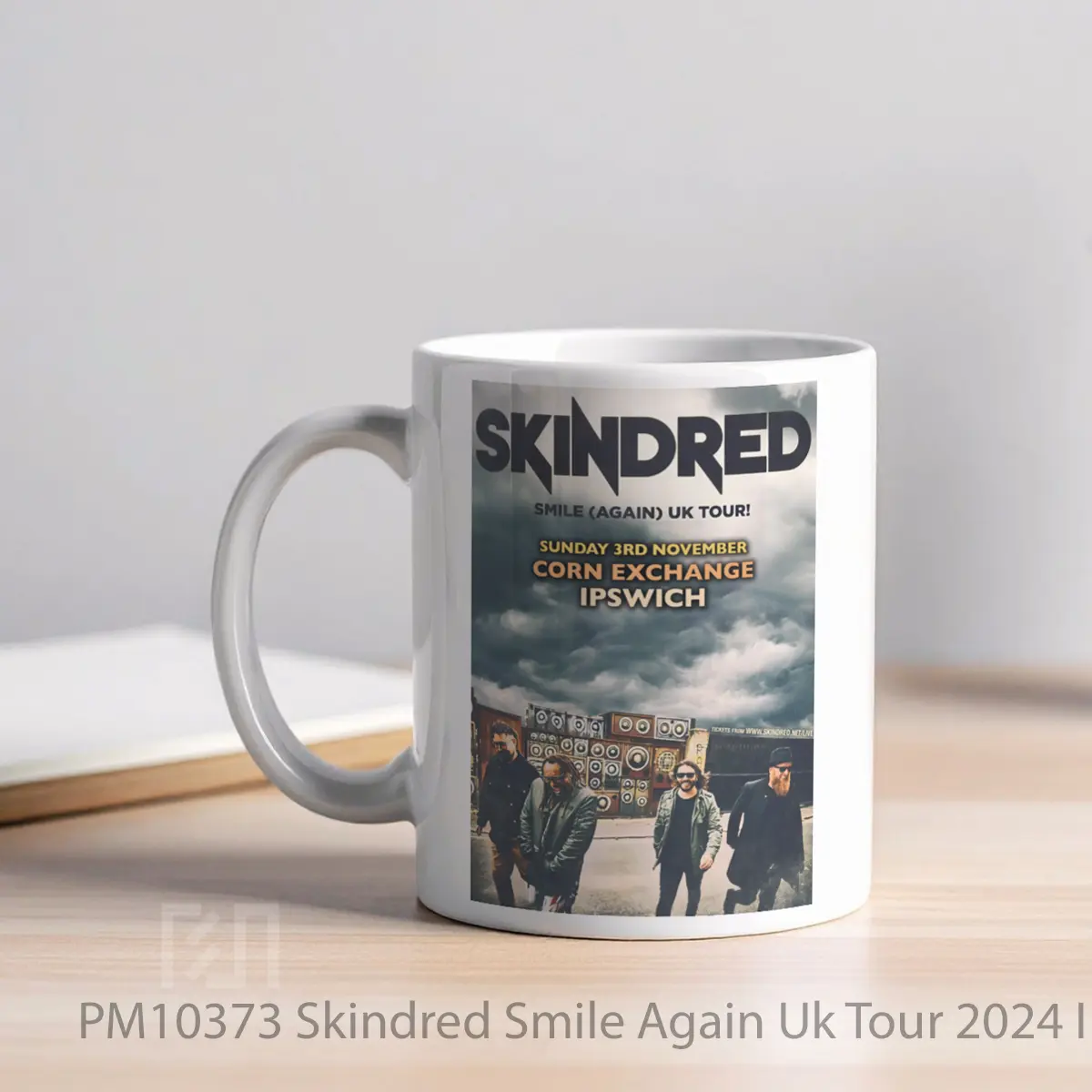 Mug Skindred Smile Again Uk Tour 2024 Ipswich Corn Exchange Pavilion MPM10373 - All-side / Desain