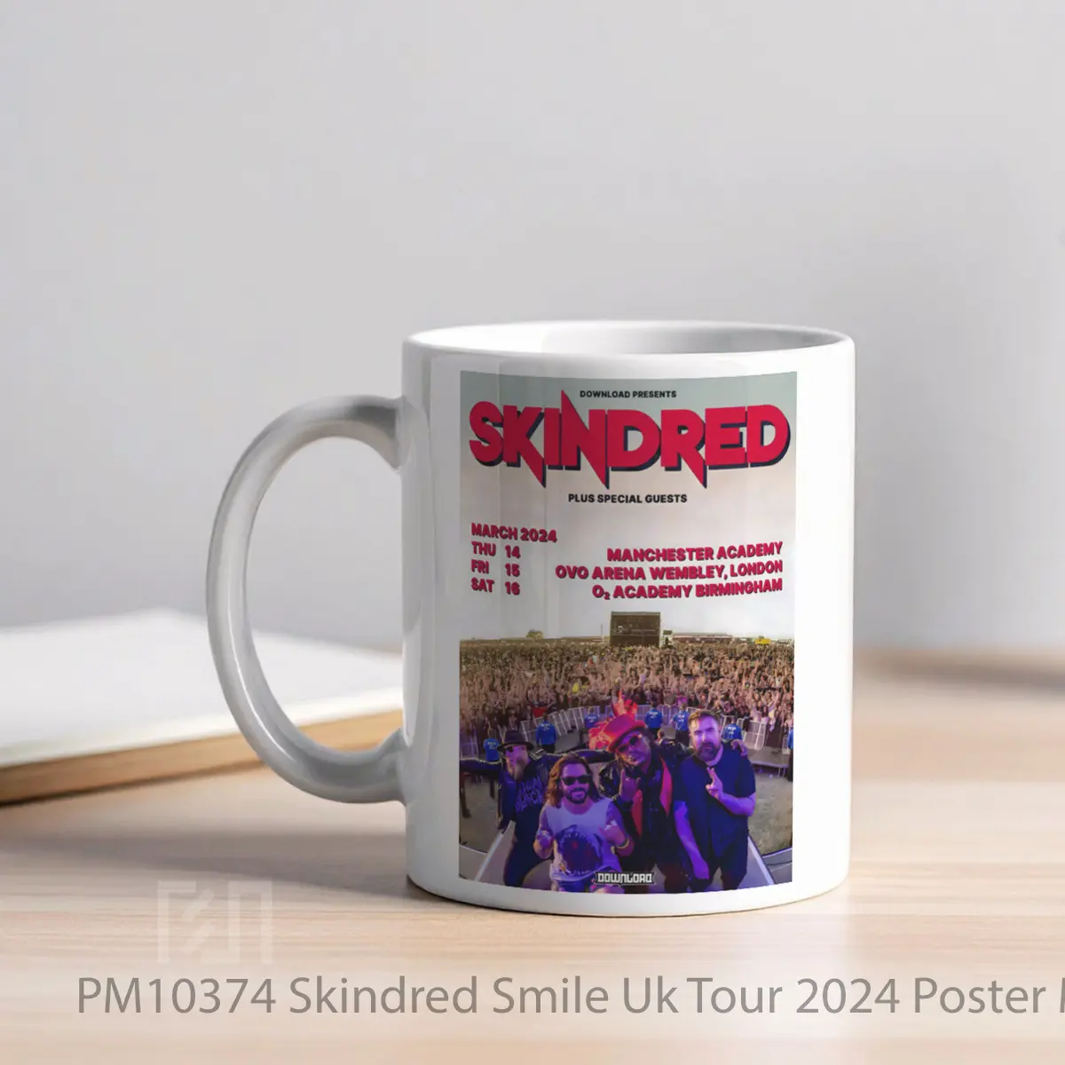 Mug Skindred Smile Uk Tour 2024 MPM10374 - All-side / Desain