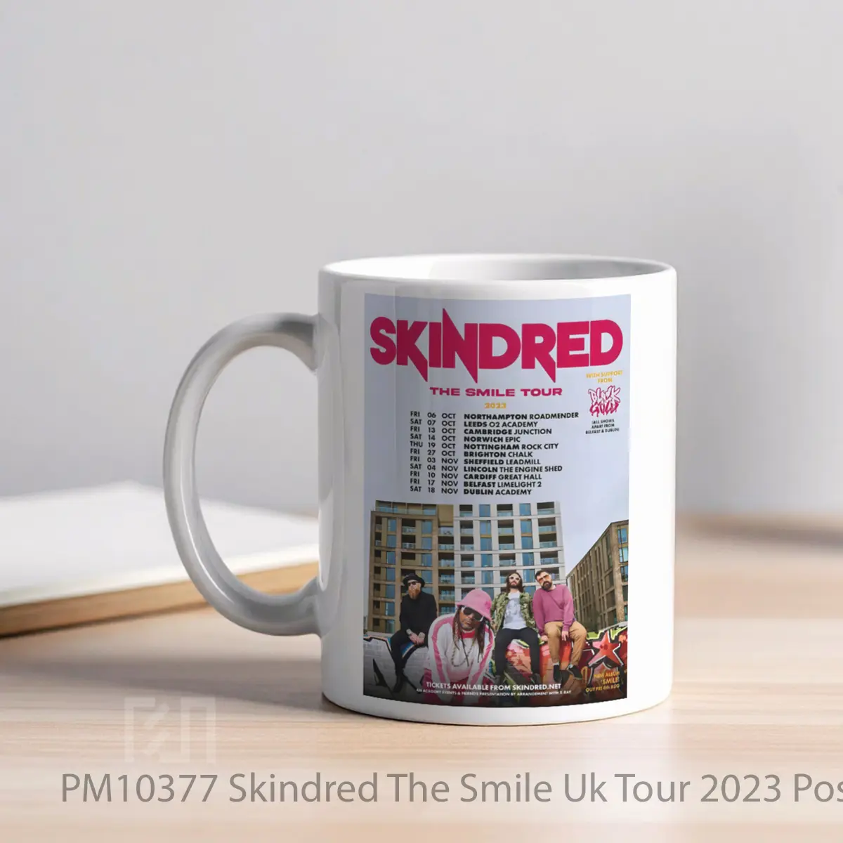 Mug Skindred The Smile Uk Tour 2023 MPM10377 - All-side / Desain