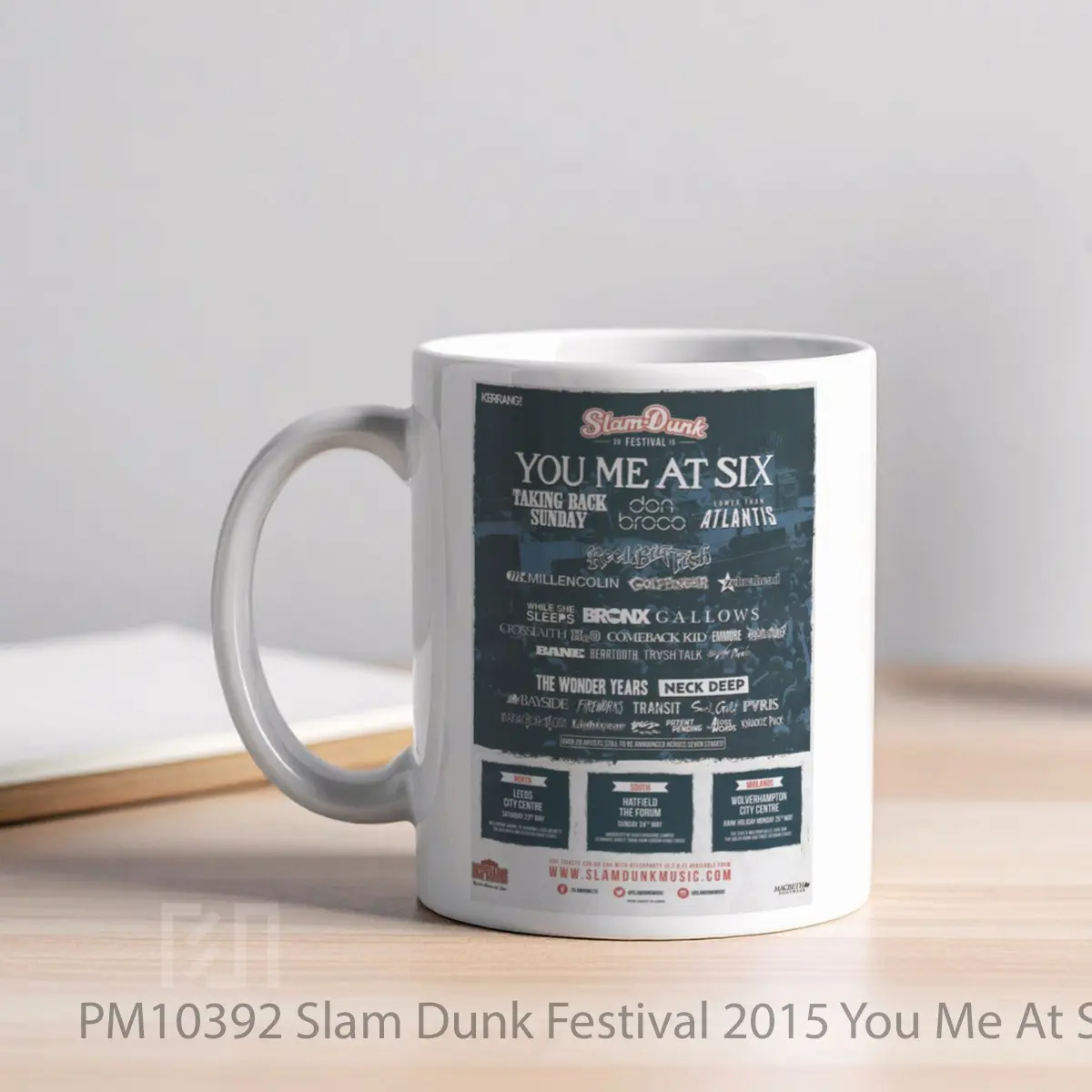Mug Slam Dunk Festival 2015 You Me At Six Taking Back MPM10392 - All-side / Desain
