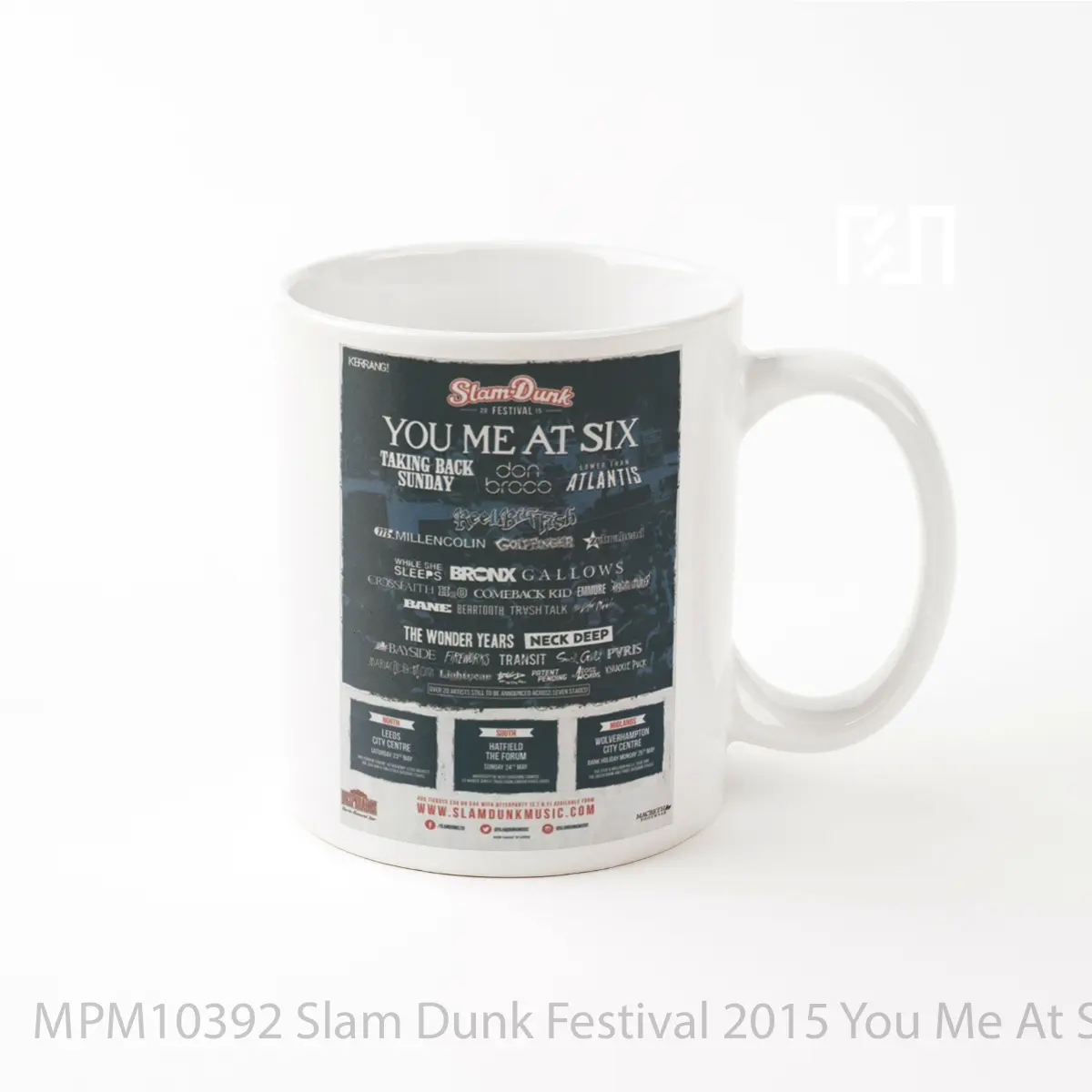 Mug Slam Dunk Festival 2015 You Me At Six Taking Back MPM10392