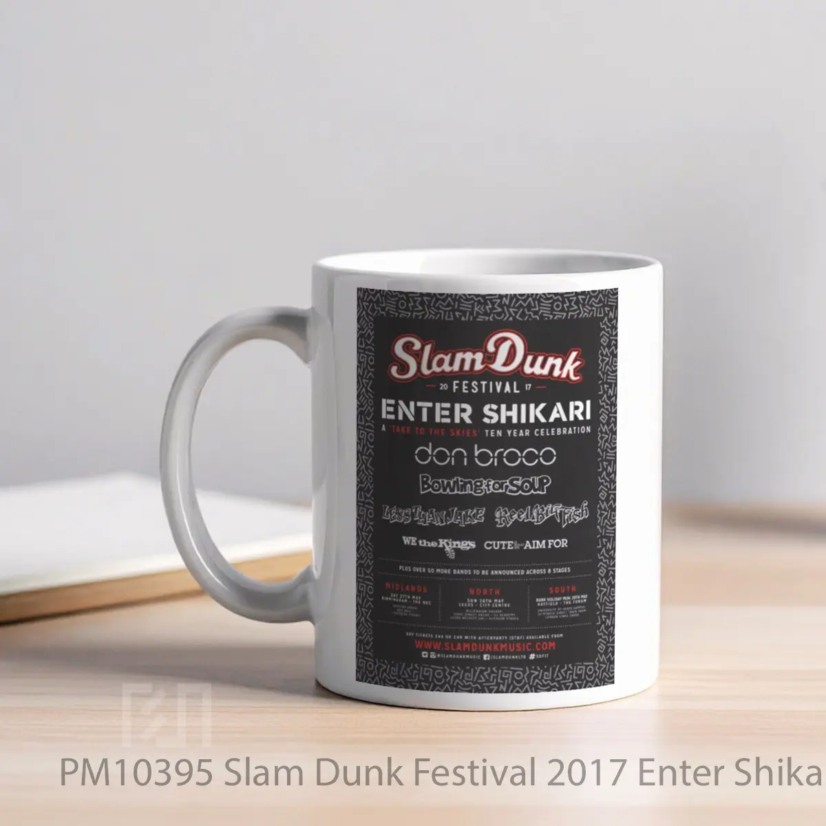 Mug Slam Dunk Festival 2017 Enter Shikari MPM10395 - All-side / Desain