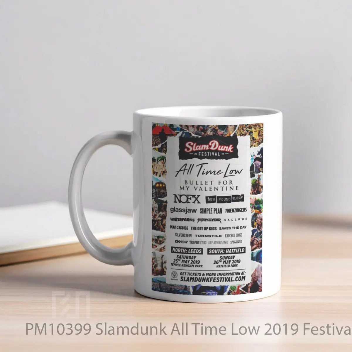 Mug Slamdunk All Time Low 2019 Festival MPM10399 - All-side / Desain